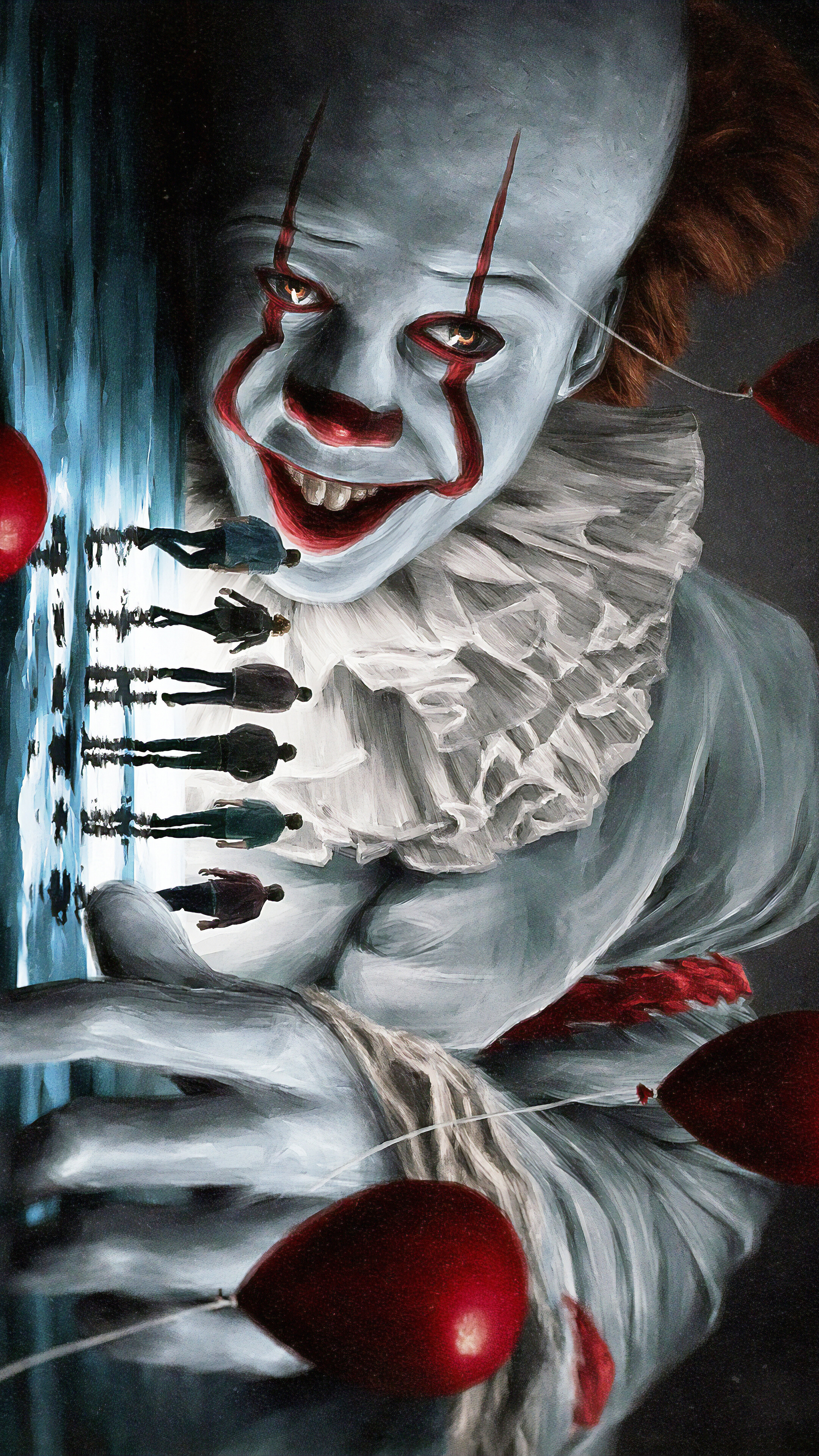 pennywise 1080P, 2k, 4k HD wallpaper, background free download