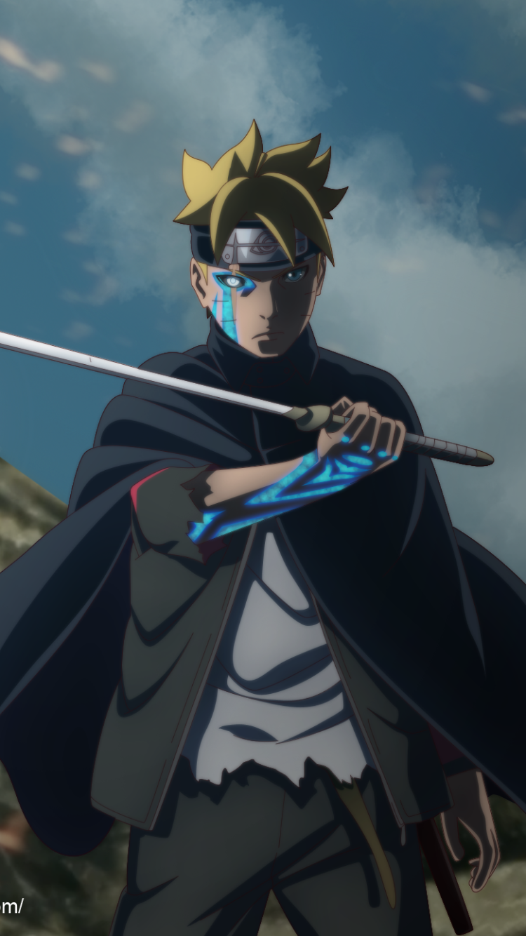 Wallpaper / Anime Boruto Phone Wallpaper, Boruto Uzumaki, Kawaki (Boruto), 750x1334 free download