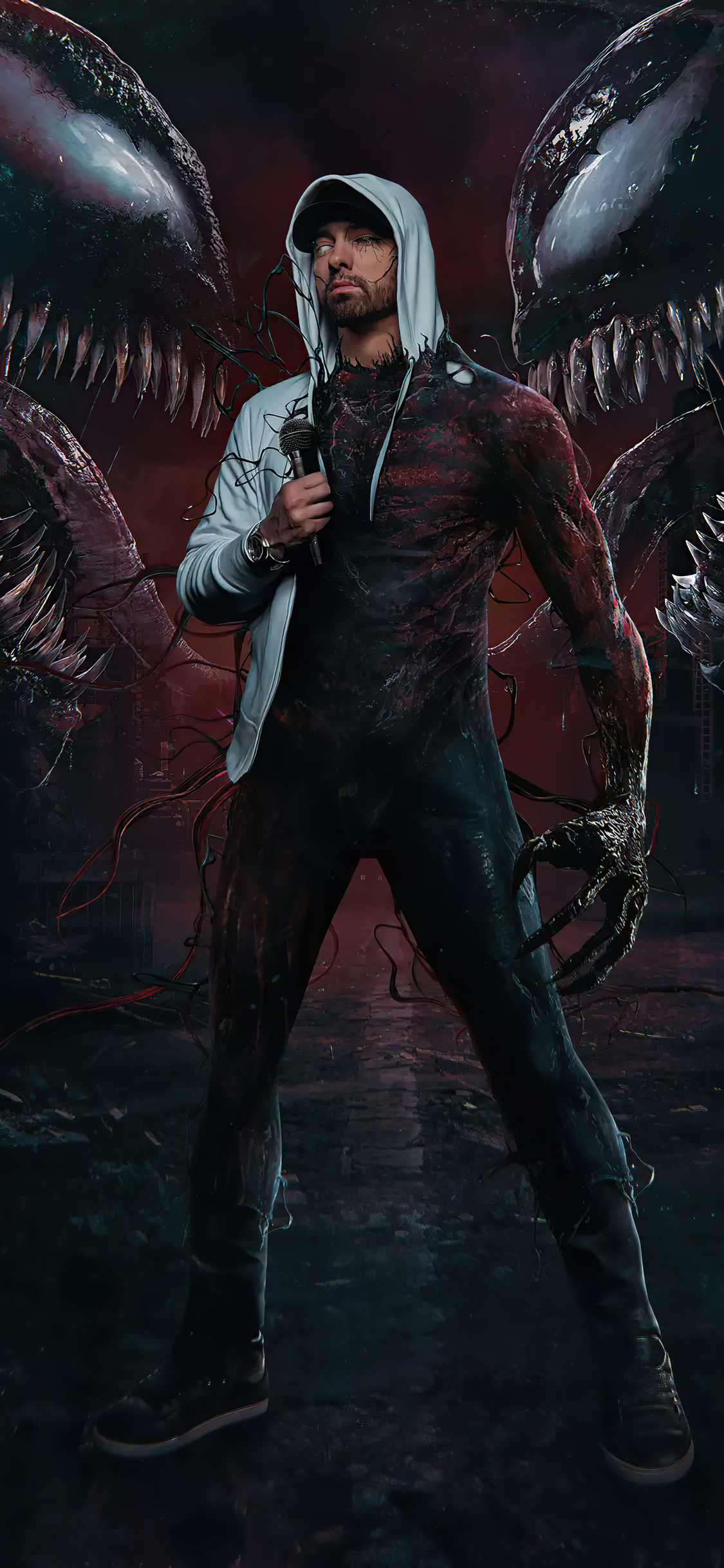 Eminem X Venom iPhone XS, iPhone 10, iPhone X HD 4k Wallpaper, Image, Background, Photo and Picture