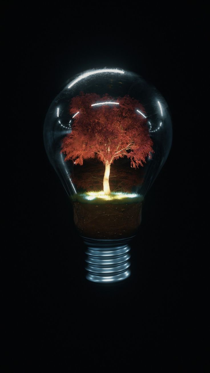 led light wallpaper phone
