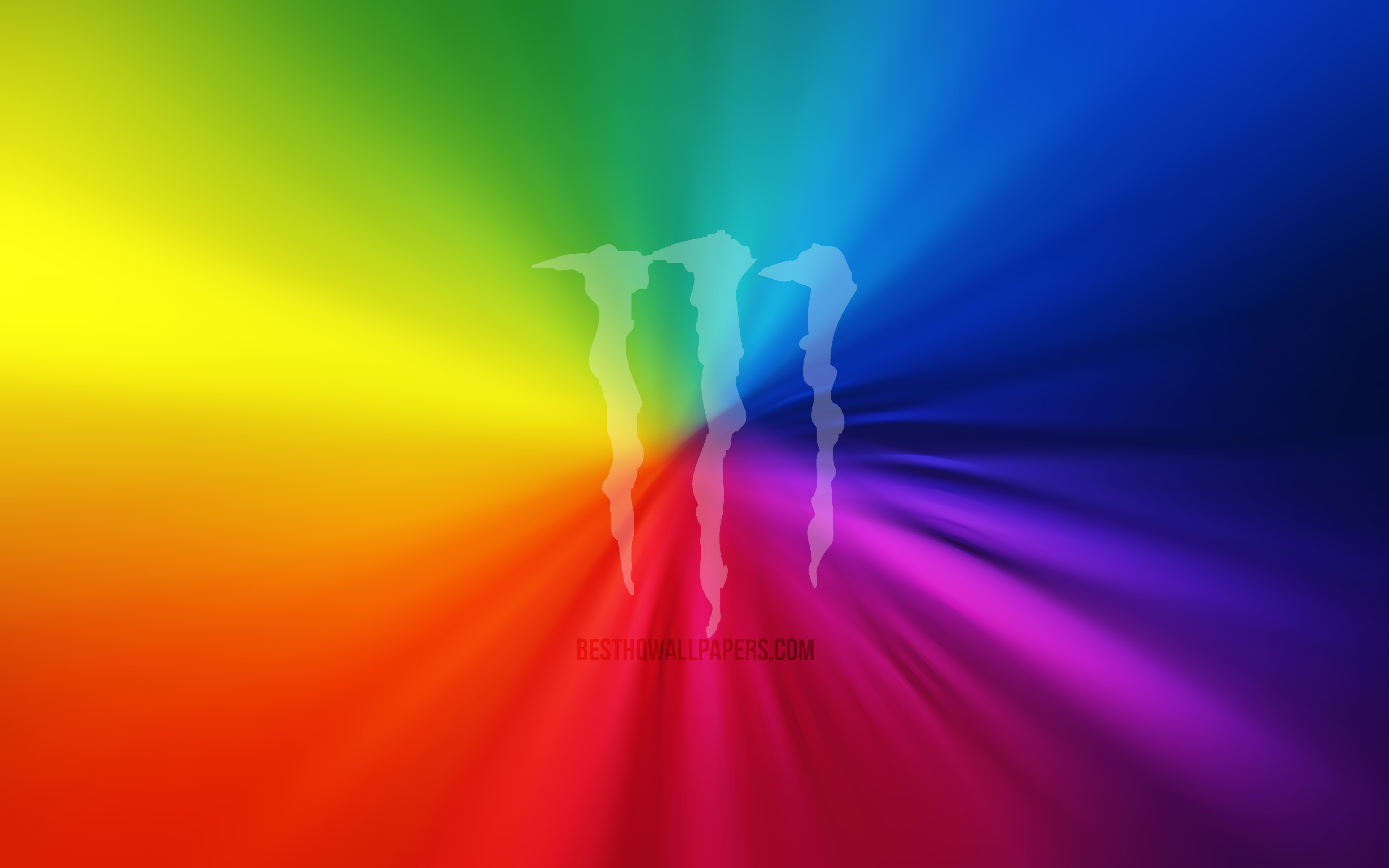 Download wallpaper Monster Energy logo, 4k, vortex, rainbow background, creative, artwork, drinks brands, Monster Energy for desktop with resolution 3840x2400. High Quality HD picture wallpaper