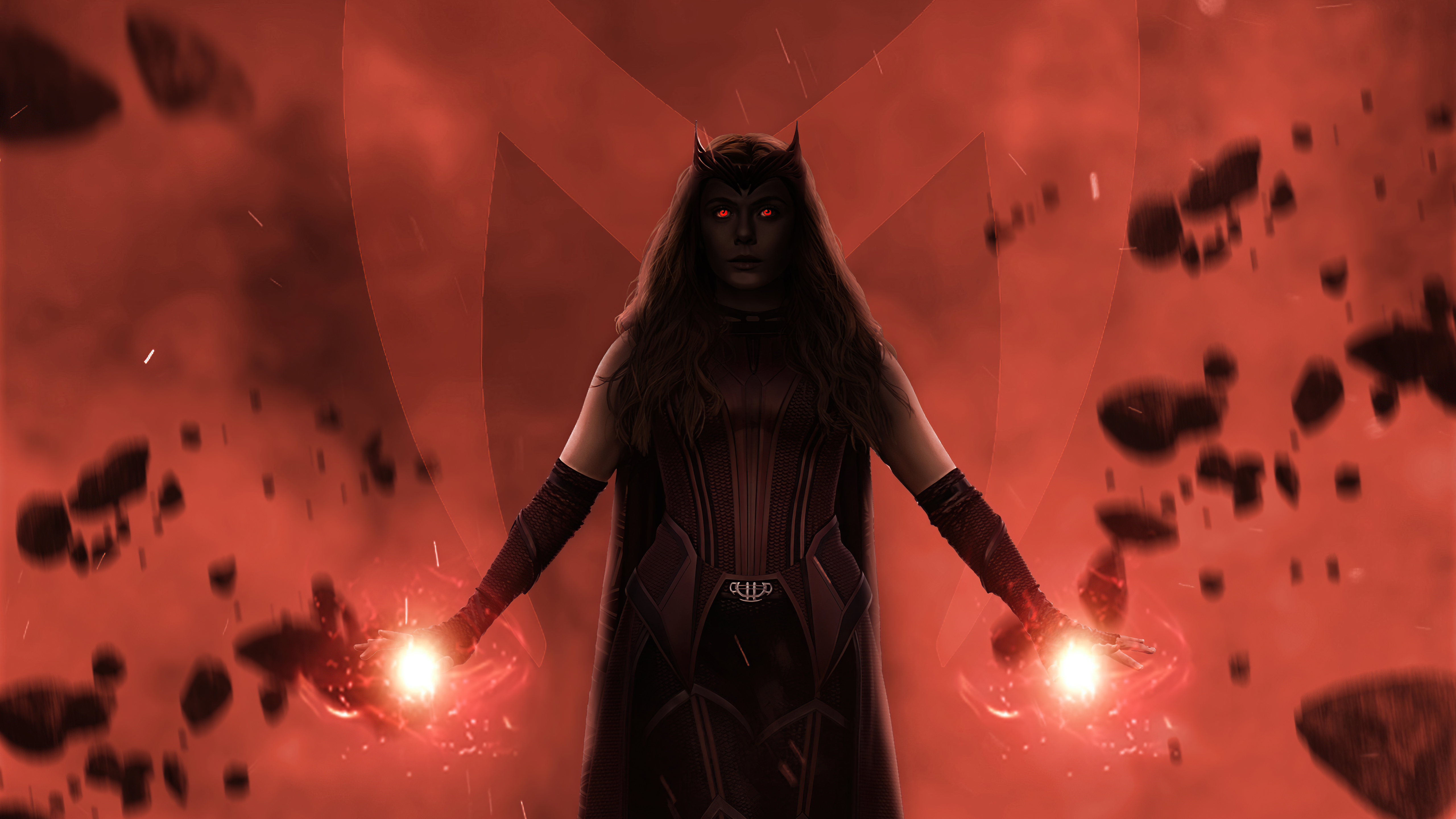 Wallpaper 4k Scarlet Witch In Wanda 4k Wallpaper