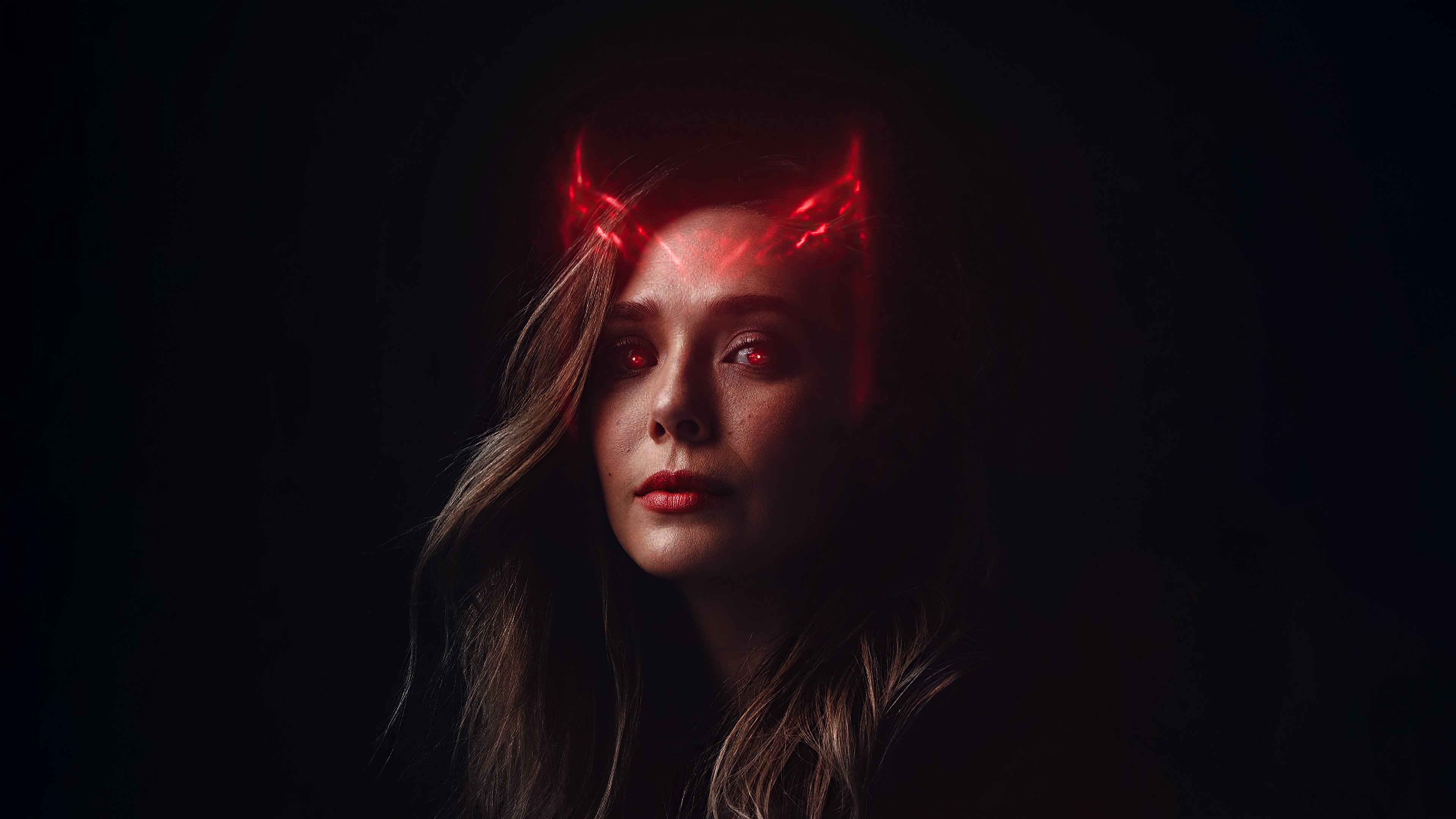 Scarlet Witch Face Wallpaper 4k Ultra HD
