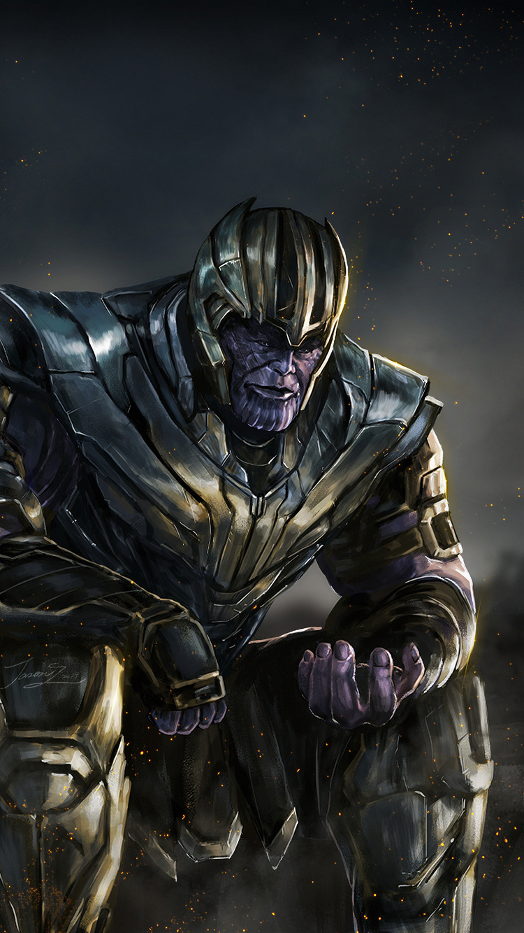 4k Thanos New Art iPhone 6, iPhone 6S, iPhone 7 HD 4k Wallpaper, Image, Background, Photo and Picture