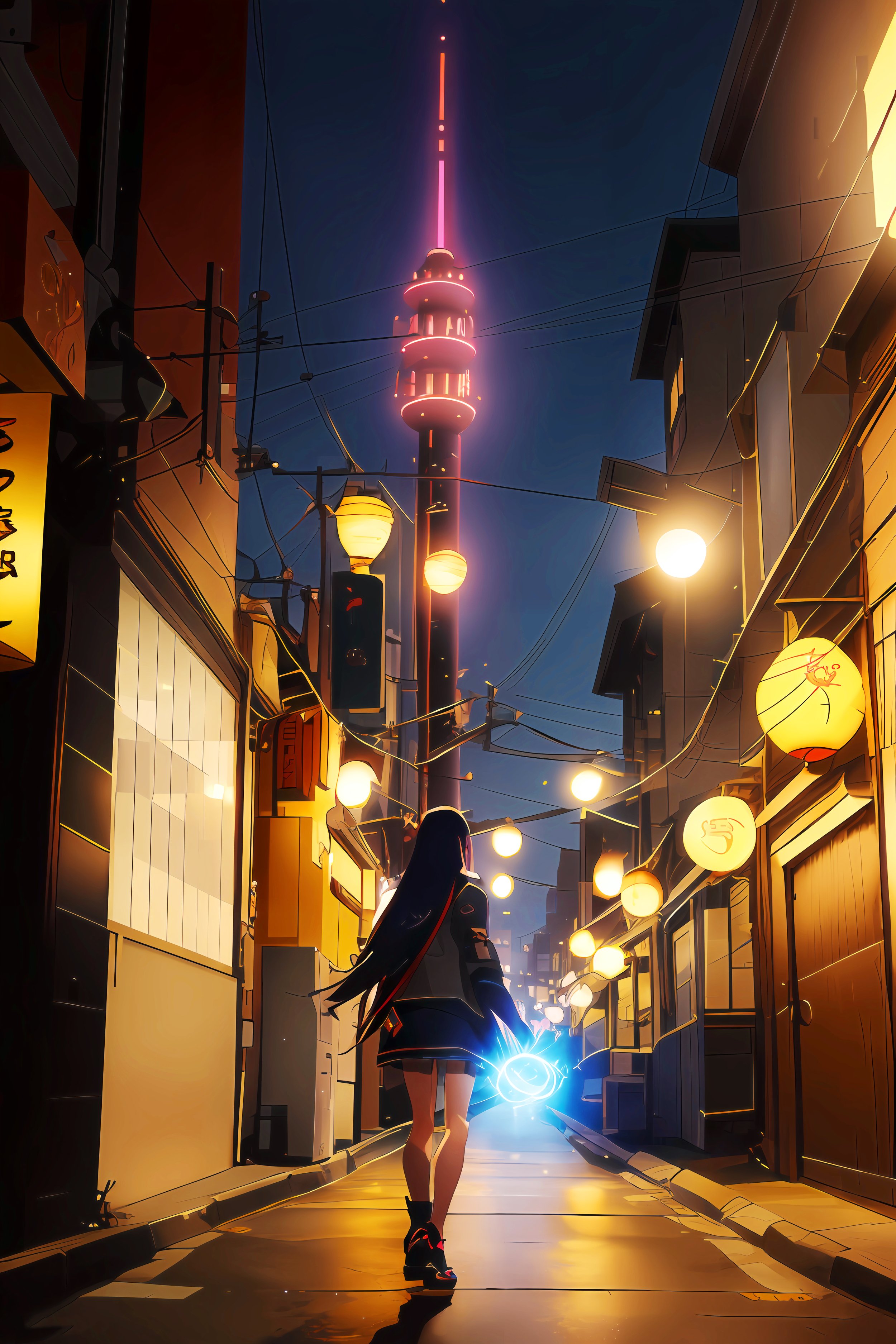 Cyberpunk Anime 4k Wallpaper