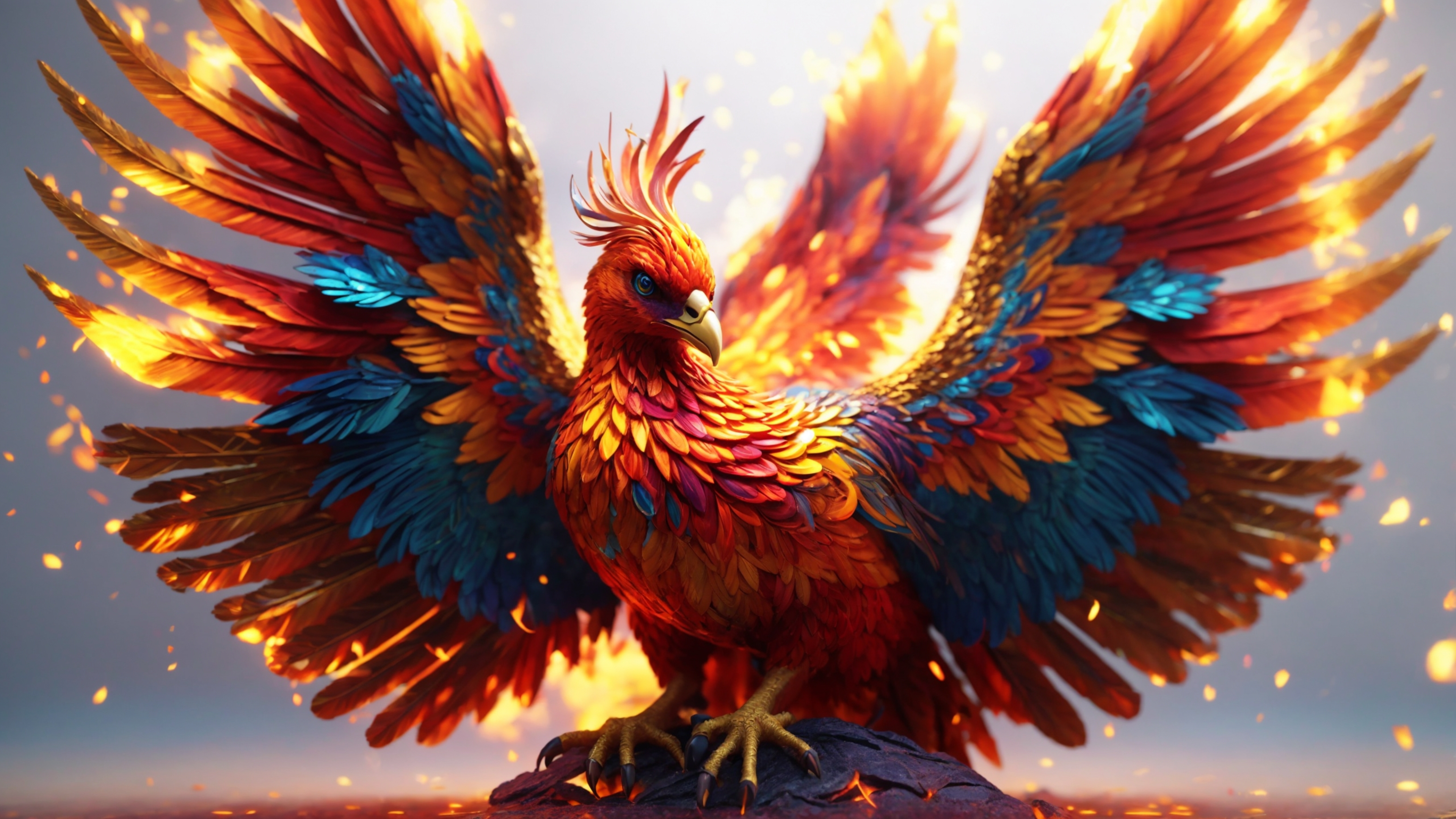 Fantasy Phoenix HD Wallpaper and Background