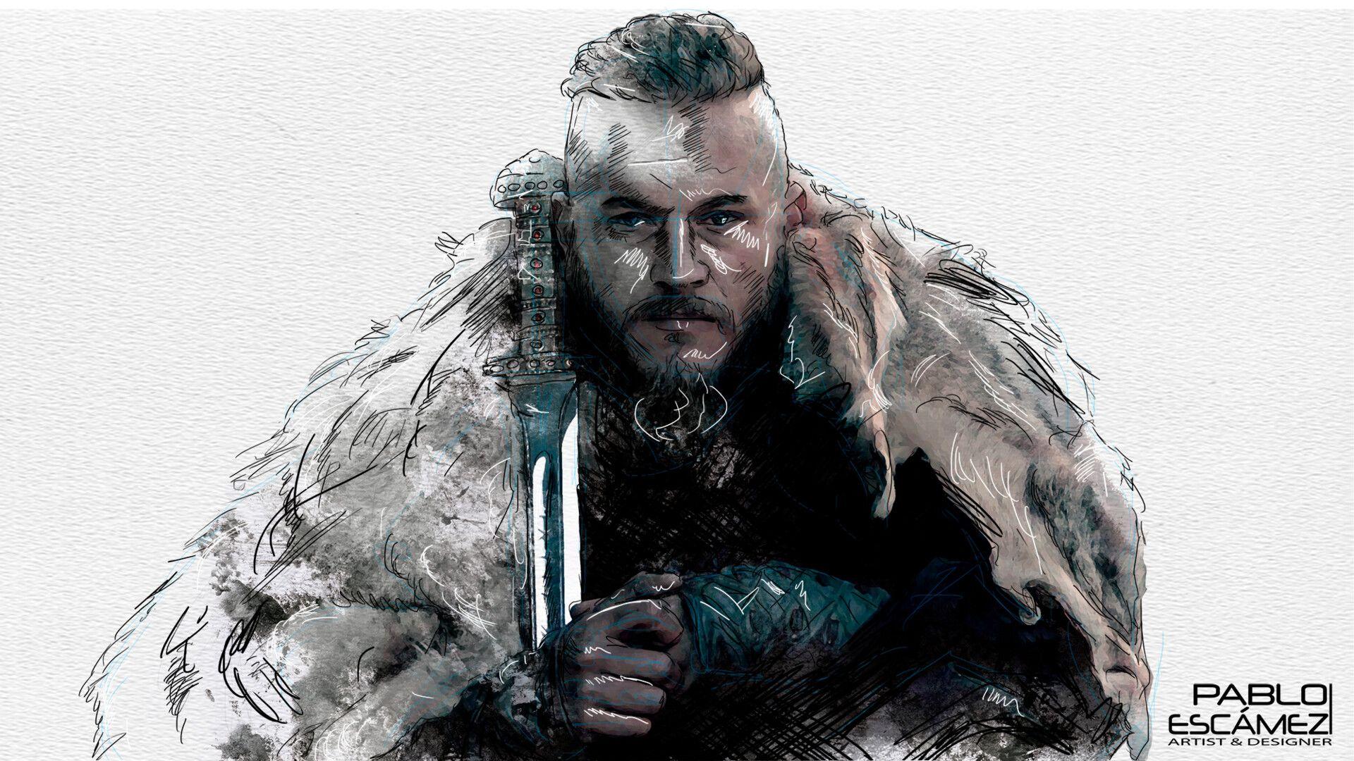 Ragnar Lodbrok Desktop Wallpaper Free Ragnar Lodbrok Desktop Background