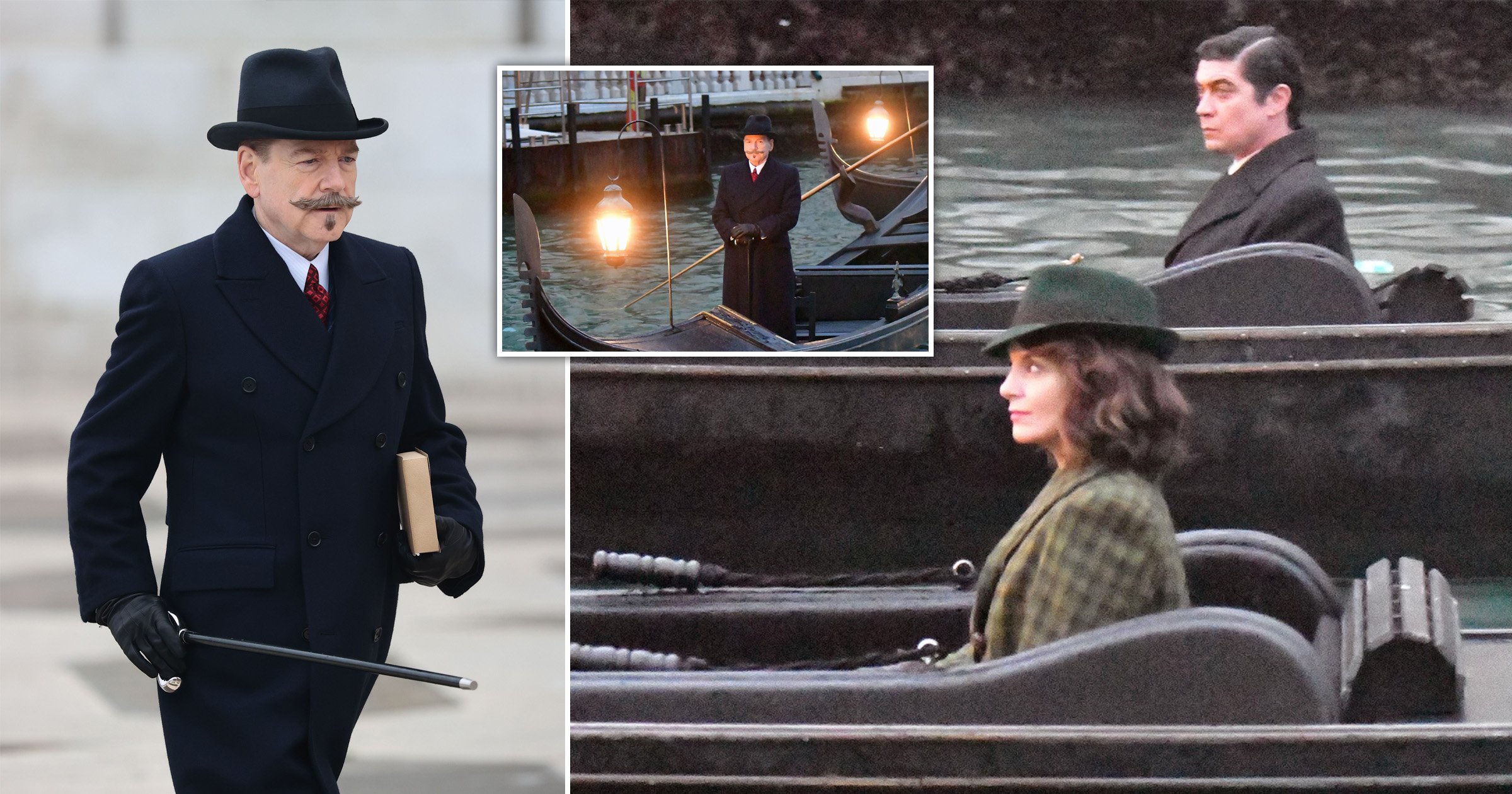 Sir Kenneth Branagh transforms into Poirot for A Haunting In Venice
