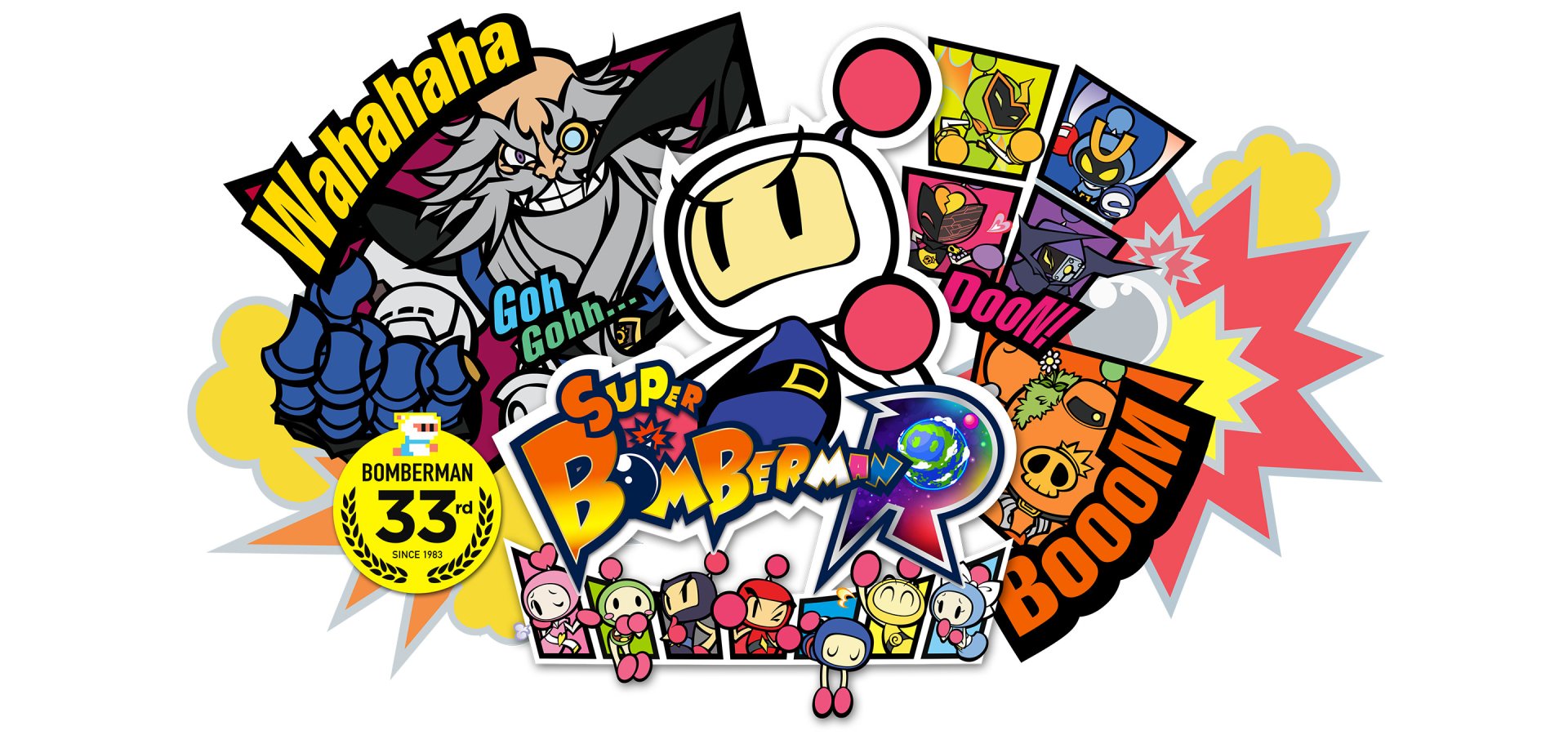 Video Game Super Bomberman R HD Wallpaper