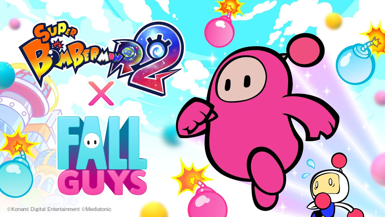 Super Bomberman R 2 adds Bean Bomber from Fall Guys