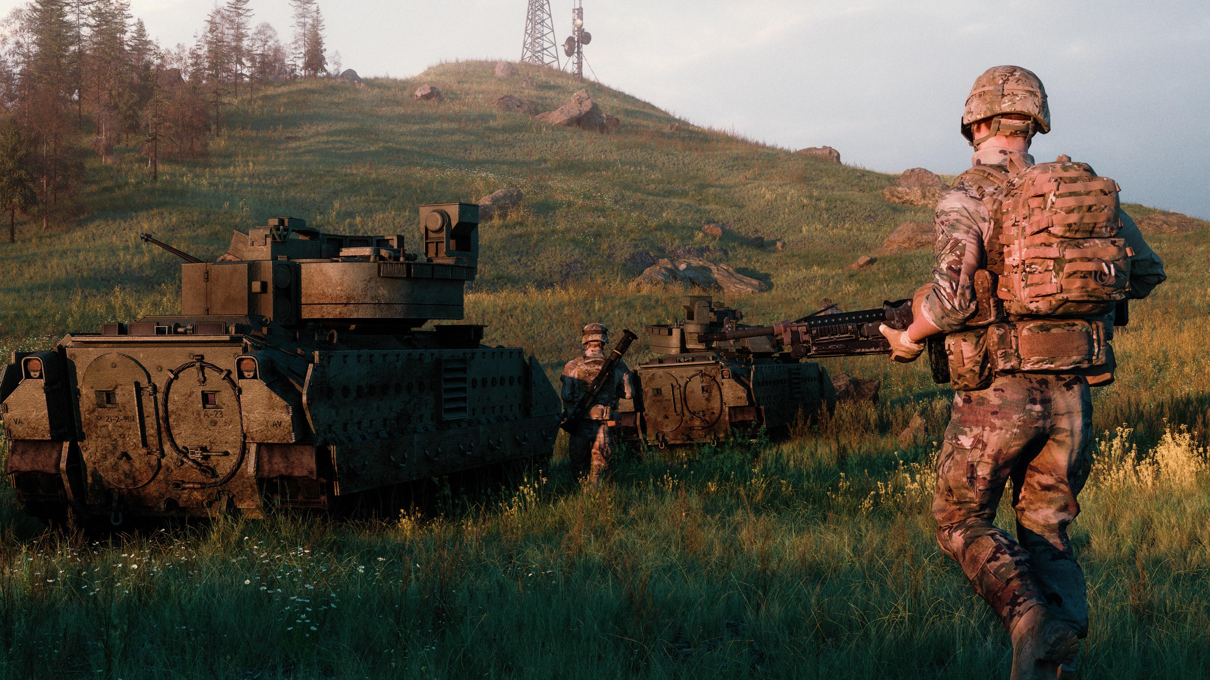 Patrol on Gorodok (Wallpaper)