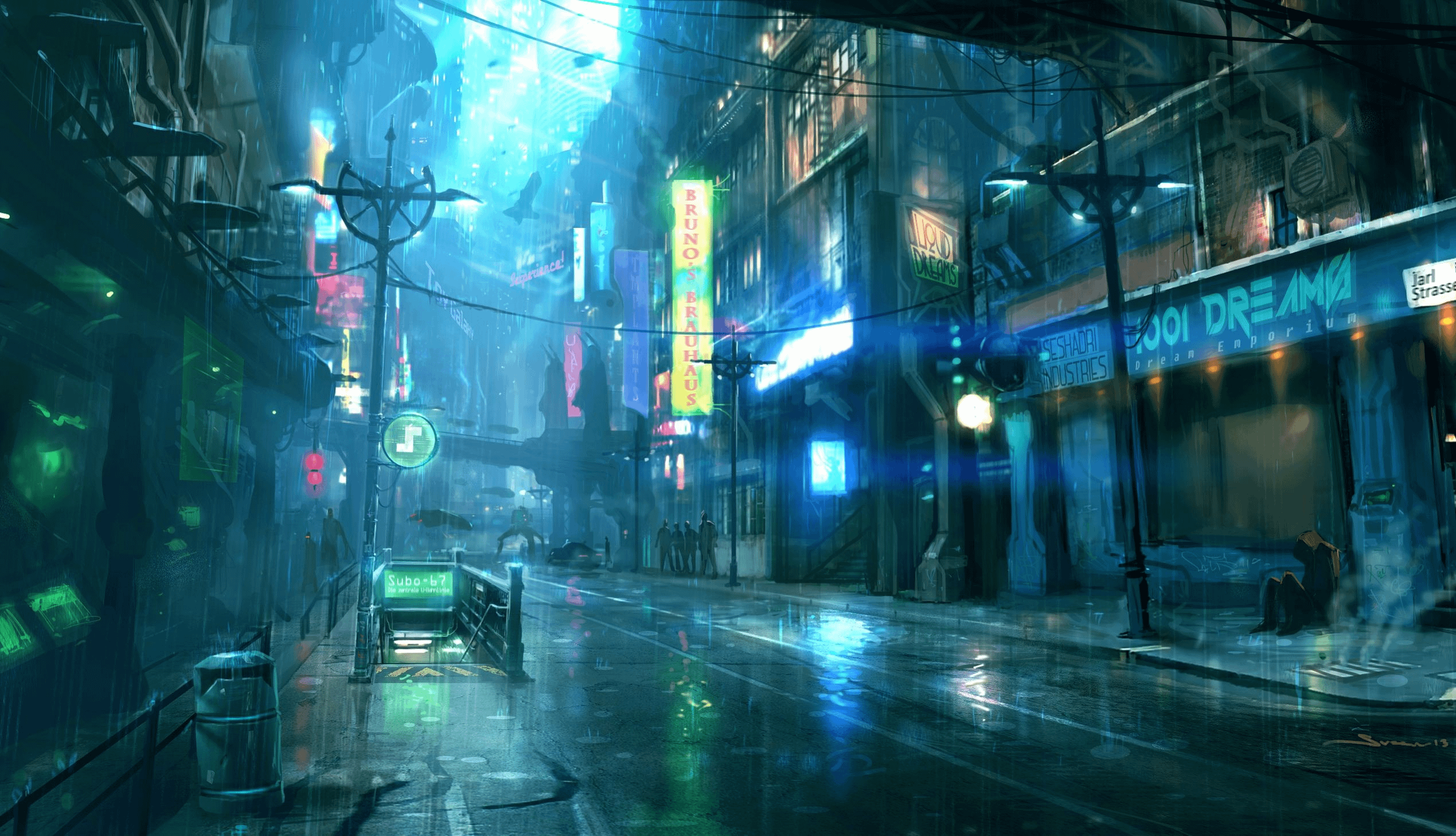 Retropunk Cyberpunk Wallpaper Voor Pop!_OS, R Pop_os