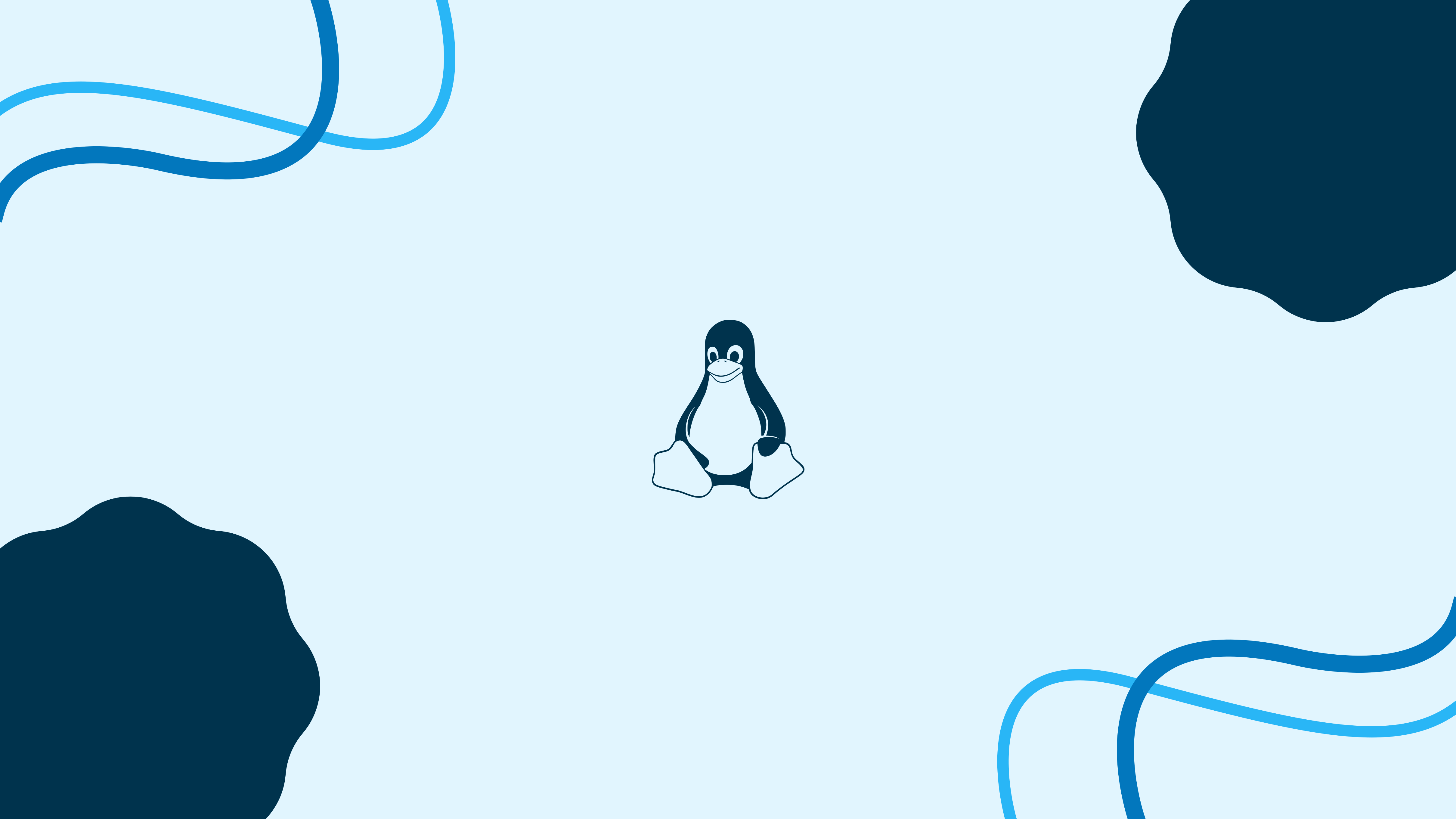 Linux Unix Unixporn Minimalism Material Minimal Material Style Light Background Blue Arch Arch Linux Wallpaper:4838x2721