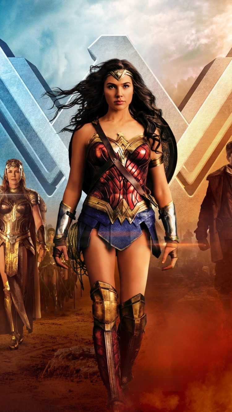 Wallpaper / Movie Wonder Woman Phone Wallpaper, Diana Prince, Gal Gadot, 750x1334 free download