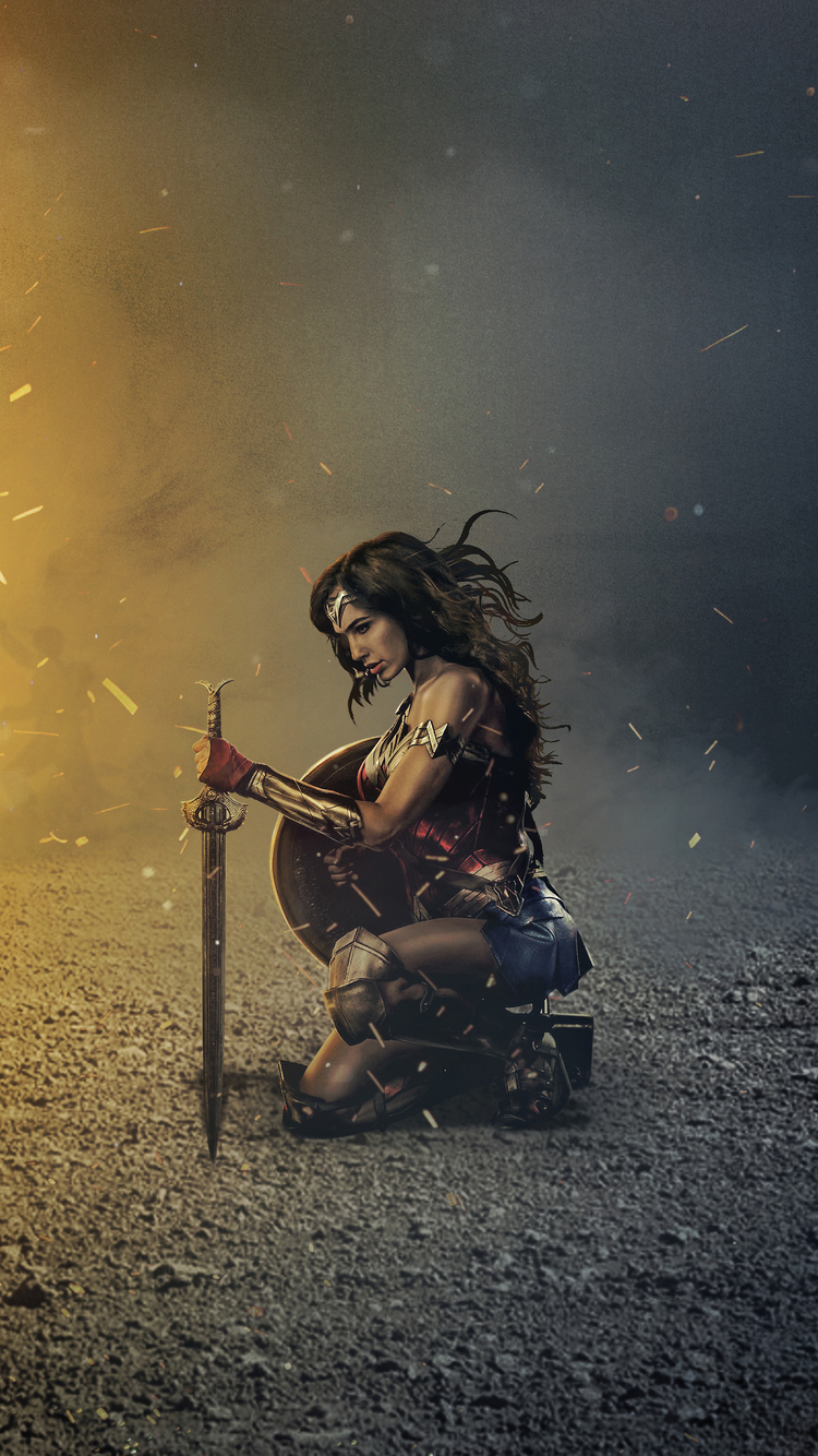 Wonder Woman Oath 4k iPhone 6, iPhone 6S, iPhone 7 HD 4k Wallpaper, Image, Background, Photo and Picture