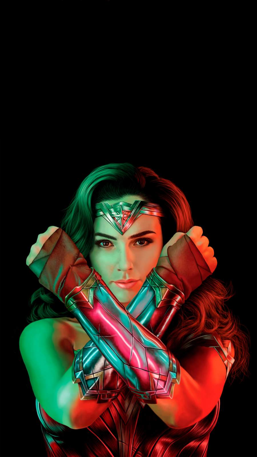 Wonder Woman Gal Gadot iPhone Wallpaper