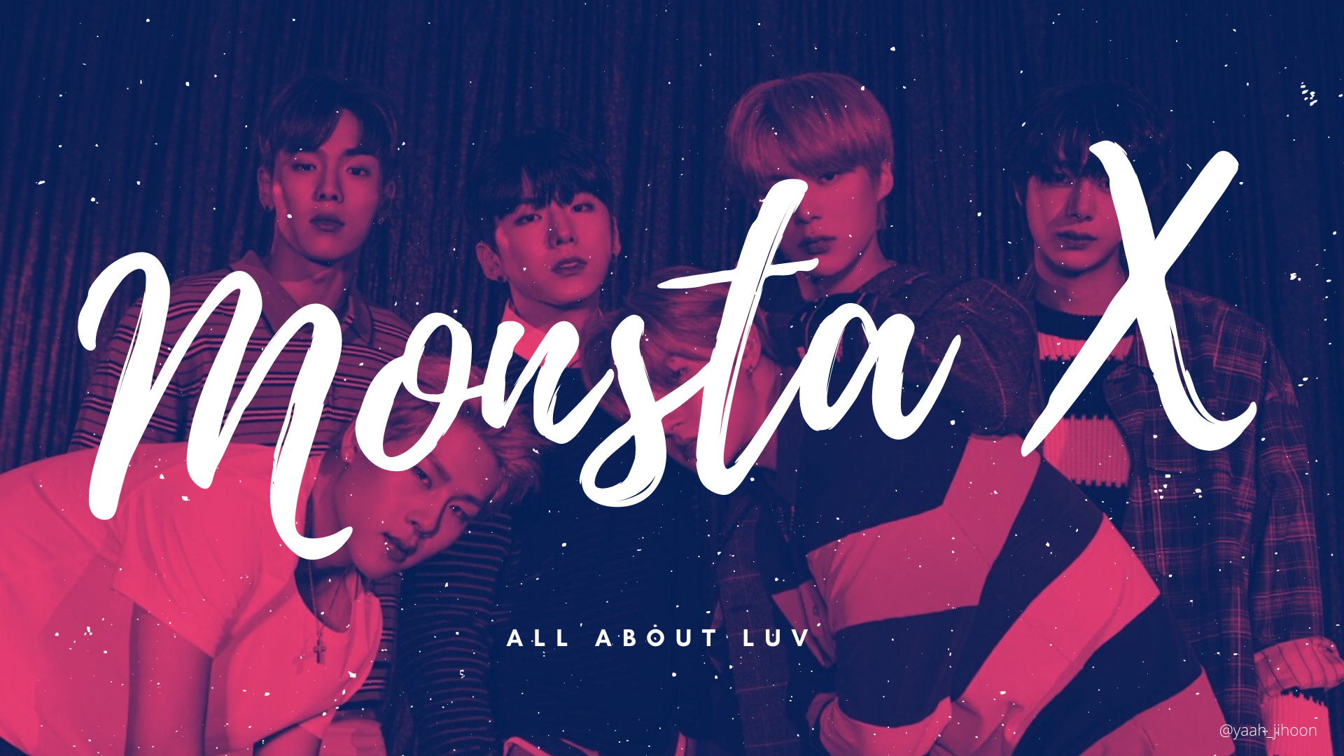 Monsta X PC. Monsta x, Wallpaper pc, Kpop logos