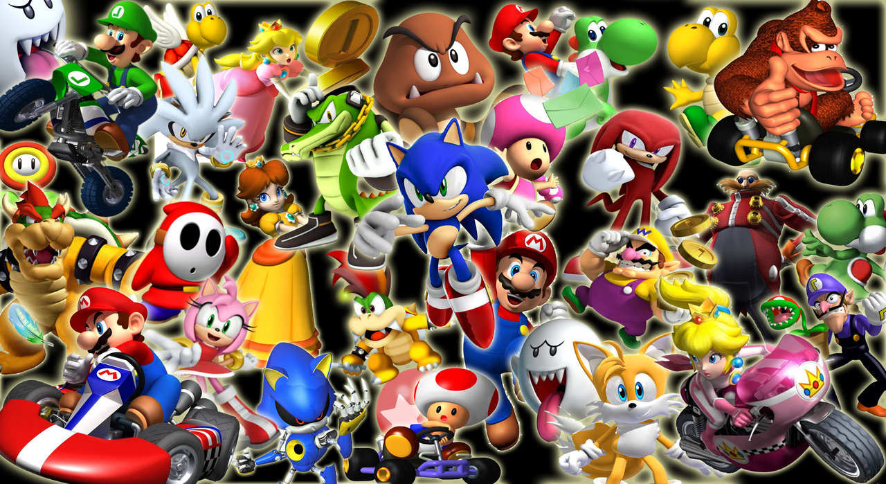 Free download Mario and Sonic Wallpaper by QuorraTheIso on [1280x699] for your Desktop, Mobile & Tablet. Explore Mario and Sonic Wallpaper. Sonic Background, Mario And Luigi Background, Mario And Luigi Wallpaper