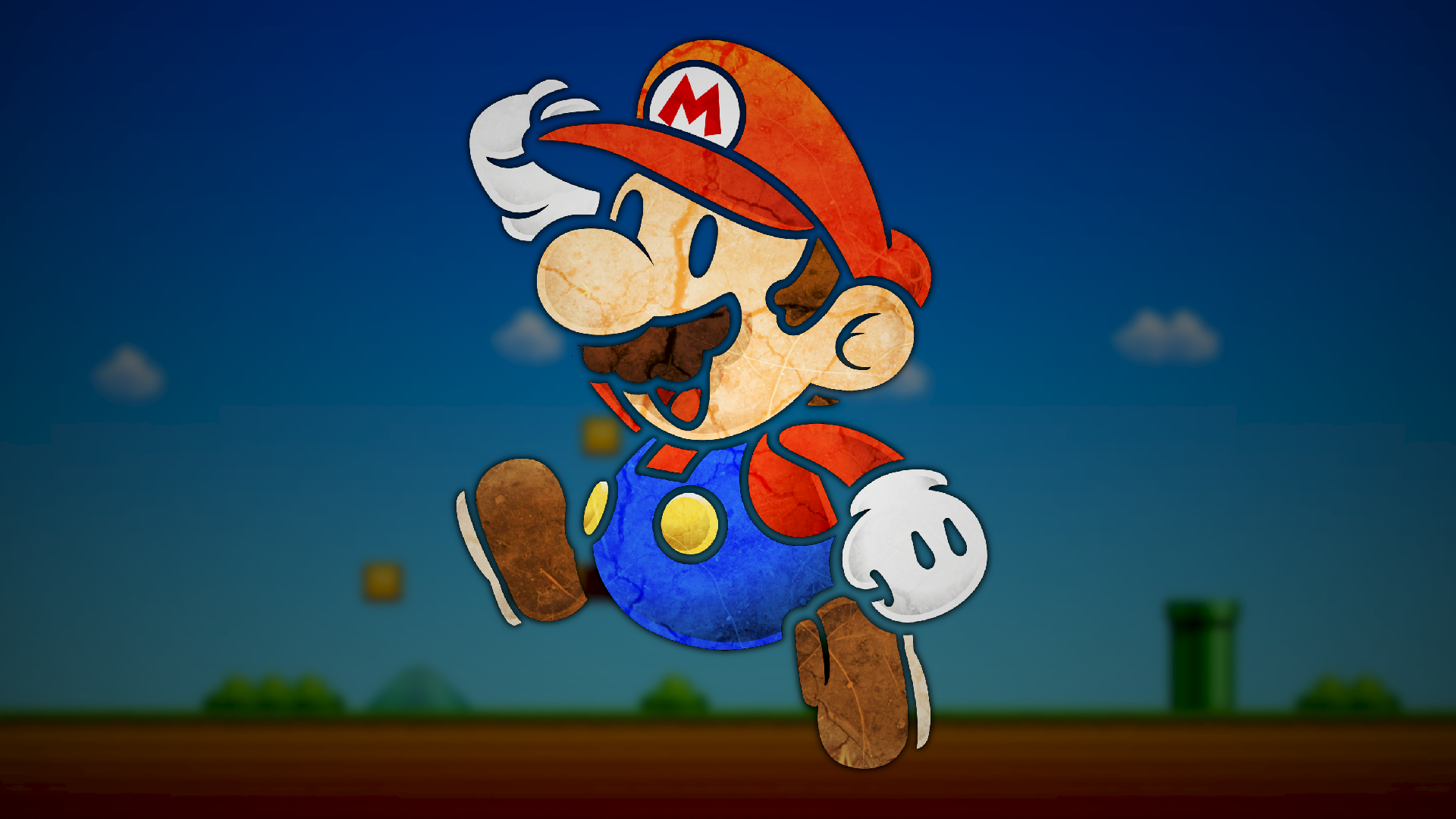 1920x1080 super mario paper mario video games digital art nintendo wallpaper JPG 313 kB Gallery HD Wallpaper
