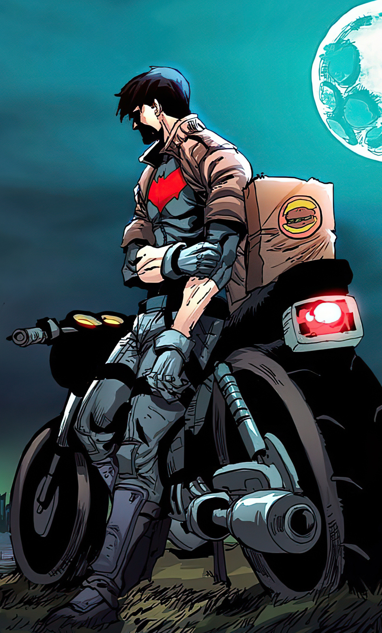 Robin Bike 4k iPhone HD 4k Wallpaper, Image, Background, Photo and Picture