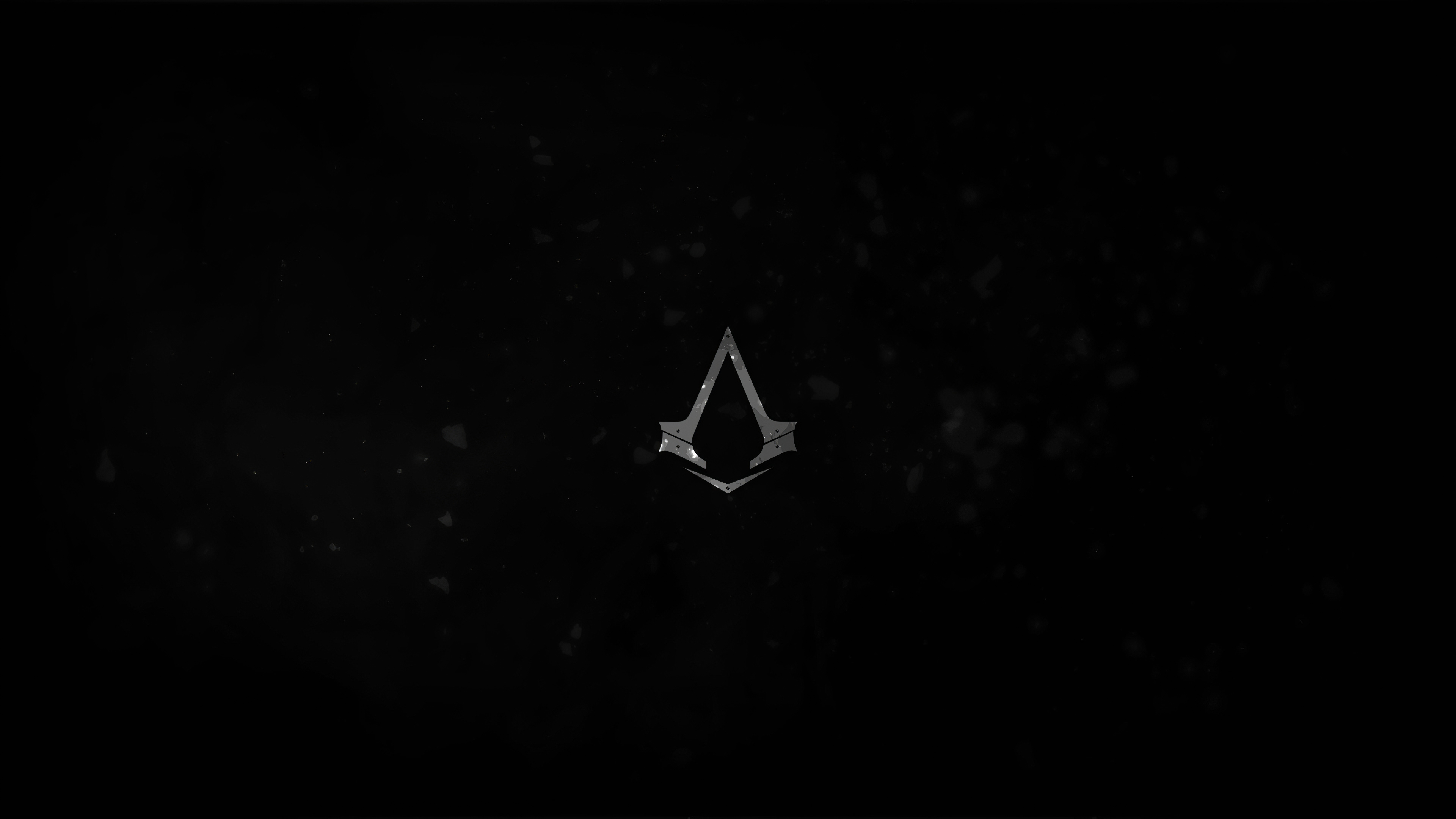 Assassins Creed Syndicate Logo Dark 4k