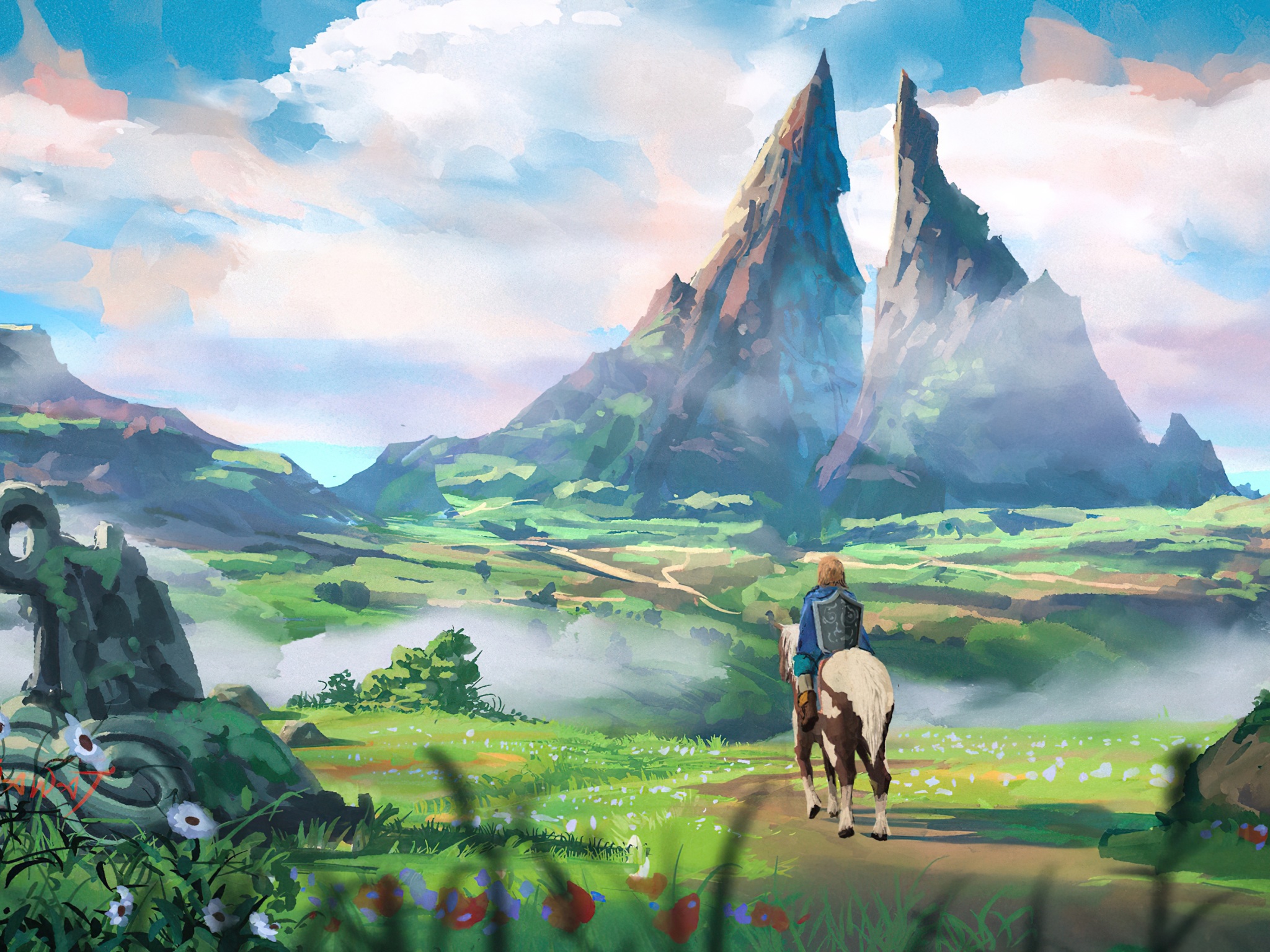 Wallpaper 4k The Legend Of Zelda Nature 4k Wallpaper