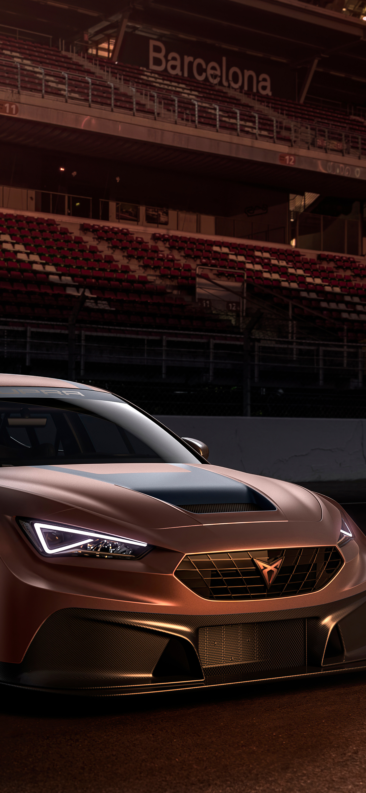 Cupra Leon Competition Brown 8k iPhone XS MAX HD 4k Wallpaper, Image, Background, Photo and Picture
