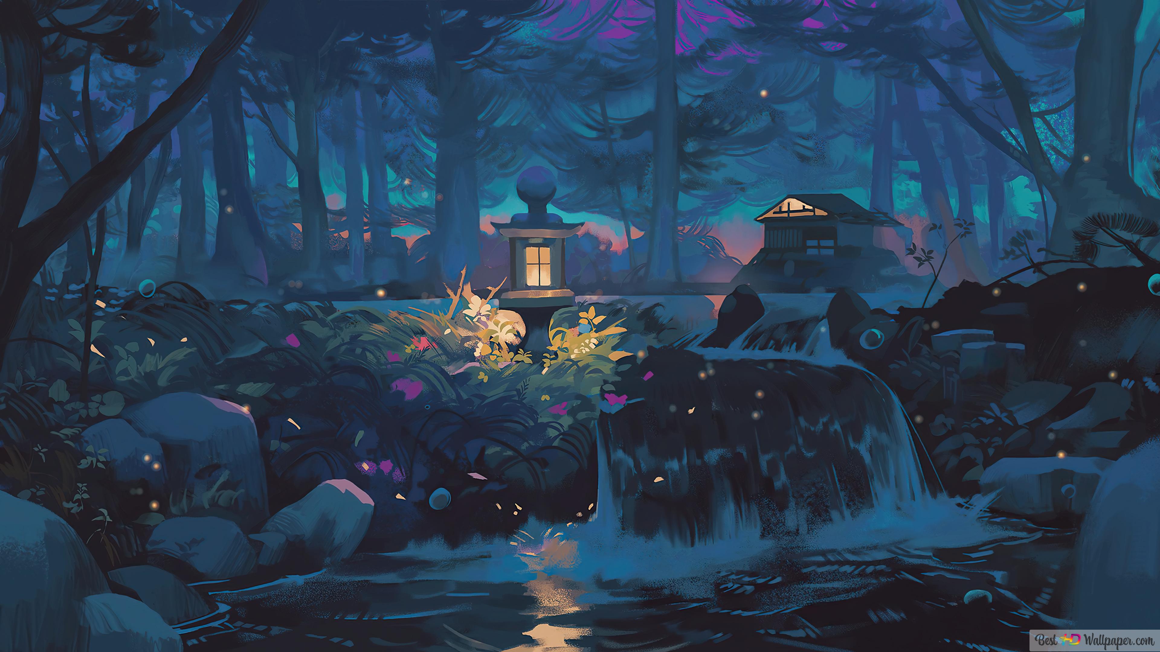 River Scenery 4K wallpaper download