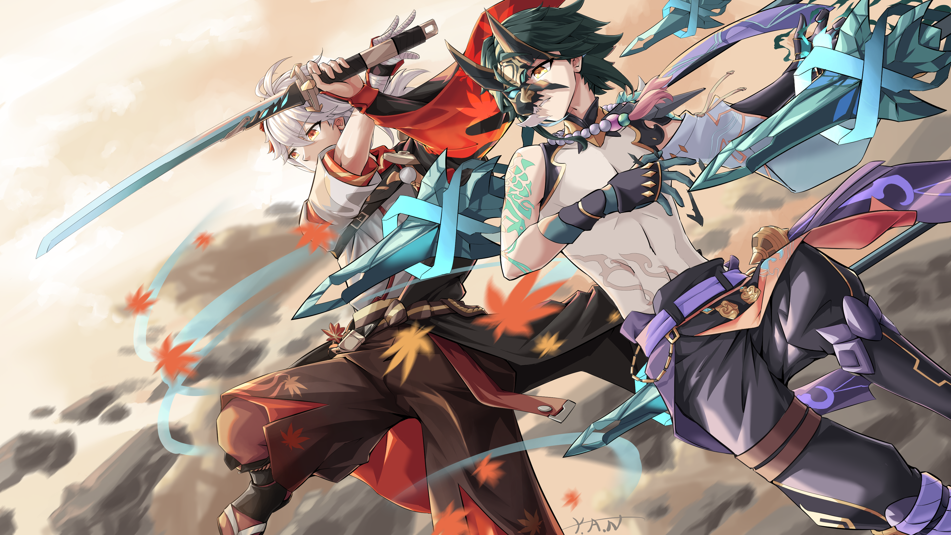 Xiao (Genshin Impact), Wallpaper Anime Image Board