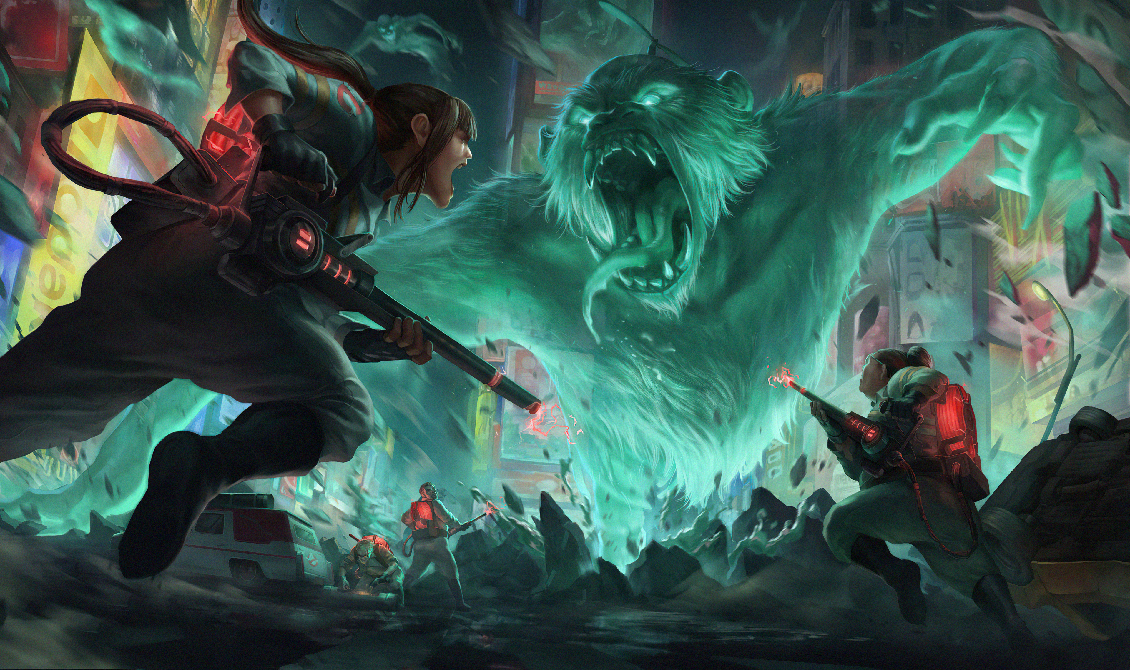 Ghostbusters Fan Art, HD Artist, 4k Wallpaper, Image, Background, Photo and Picture