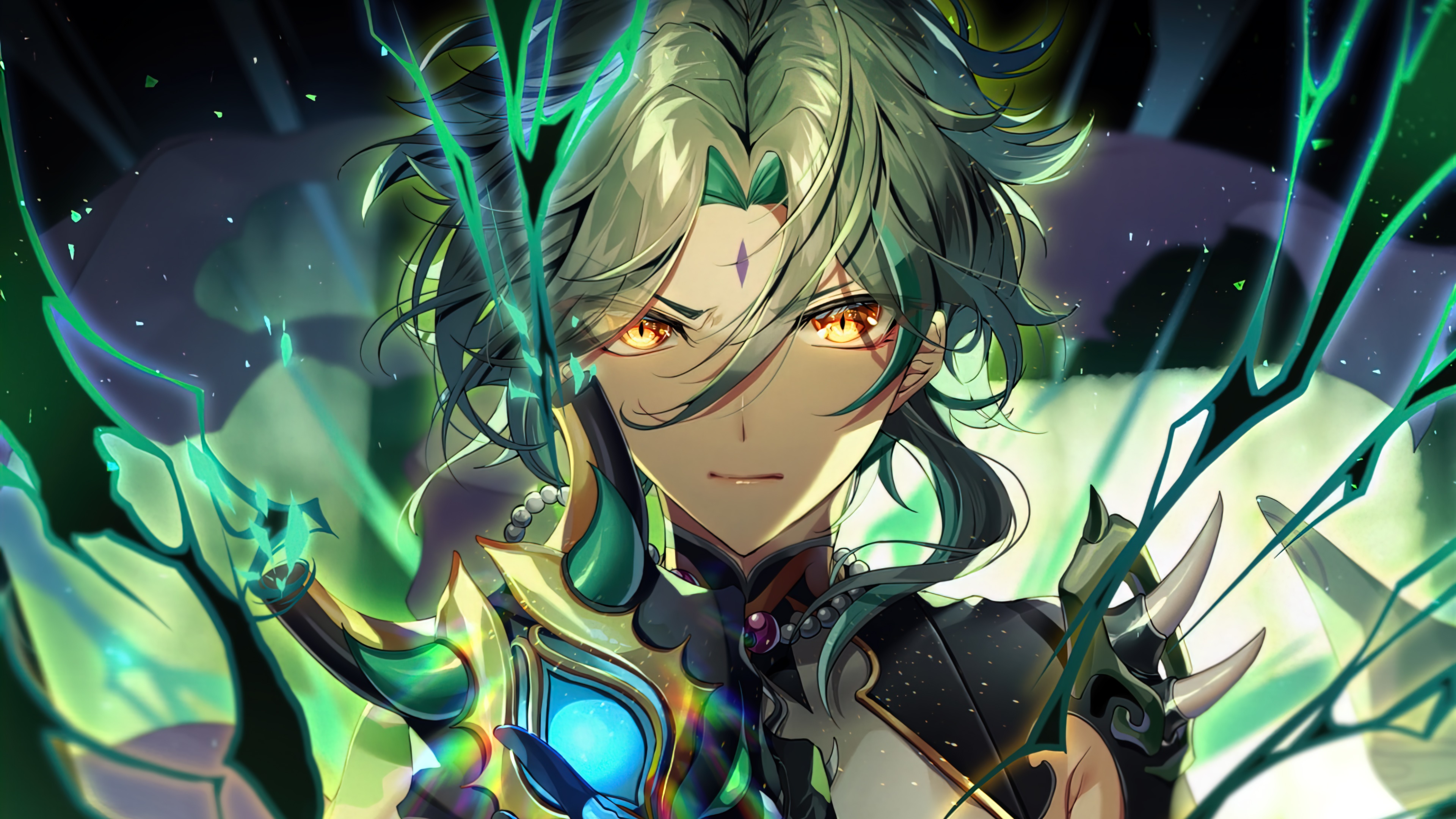 xiao, genshin impact, game, art, 4k, pc Gallery HD Wallpaper