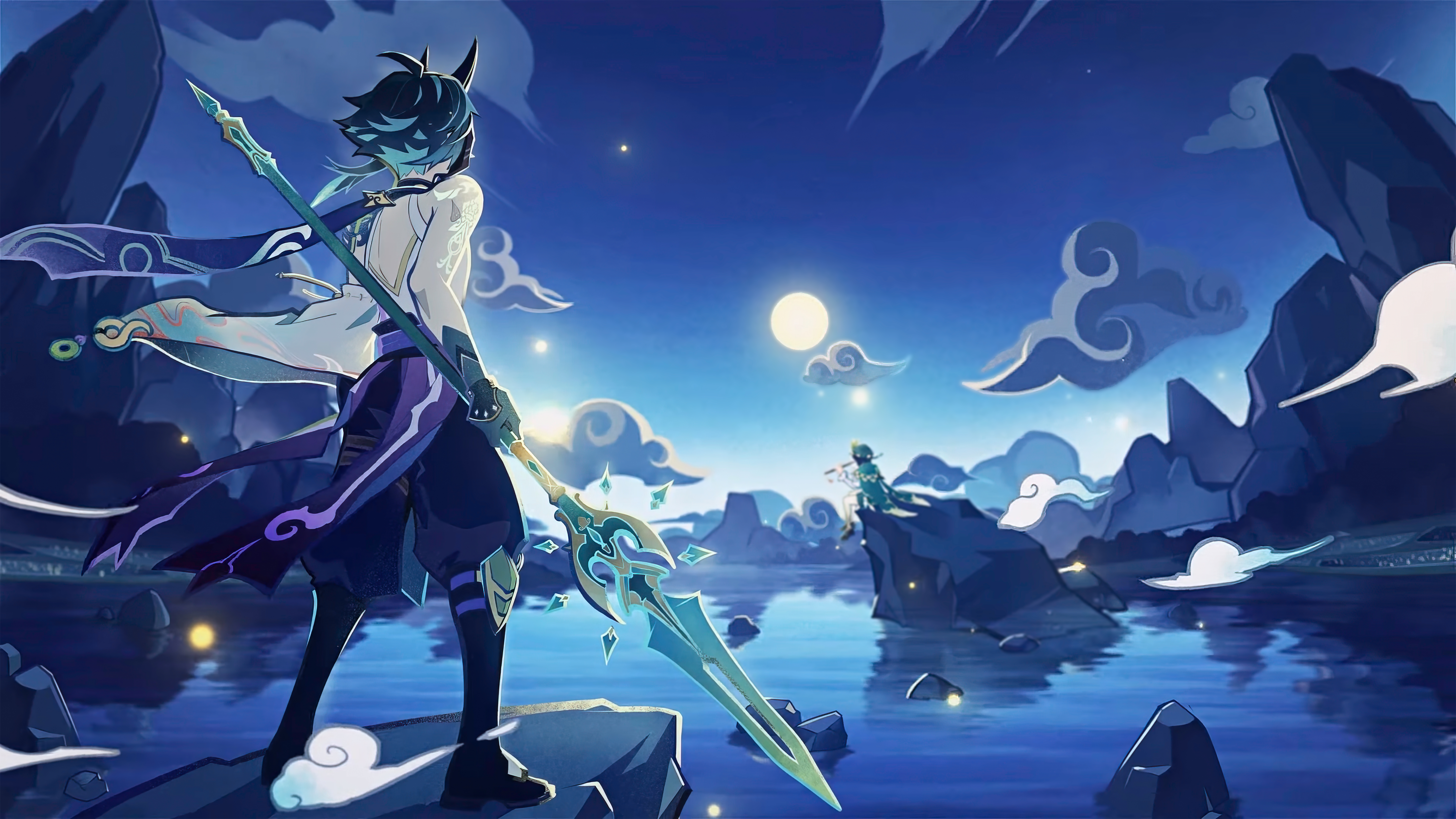 Xiao Wallpaper From New Teaser, Upscaled To 8K, In Case You For Some Reason Need This At 8K., R Genshin_Impact