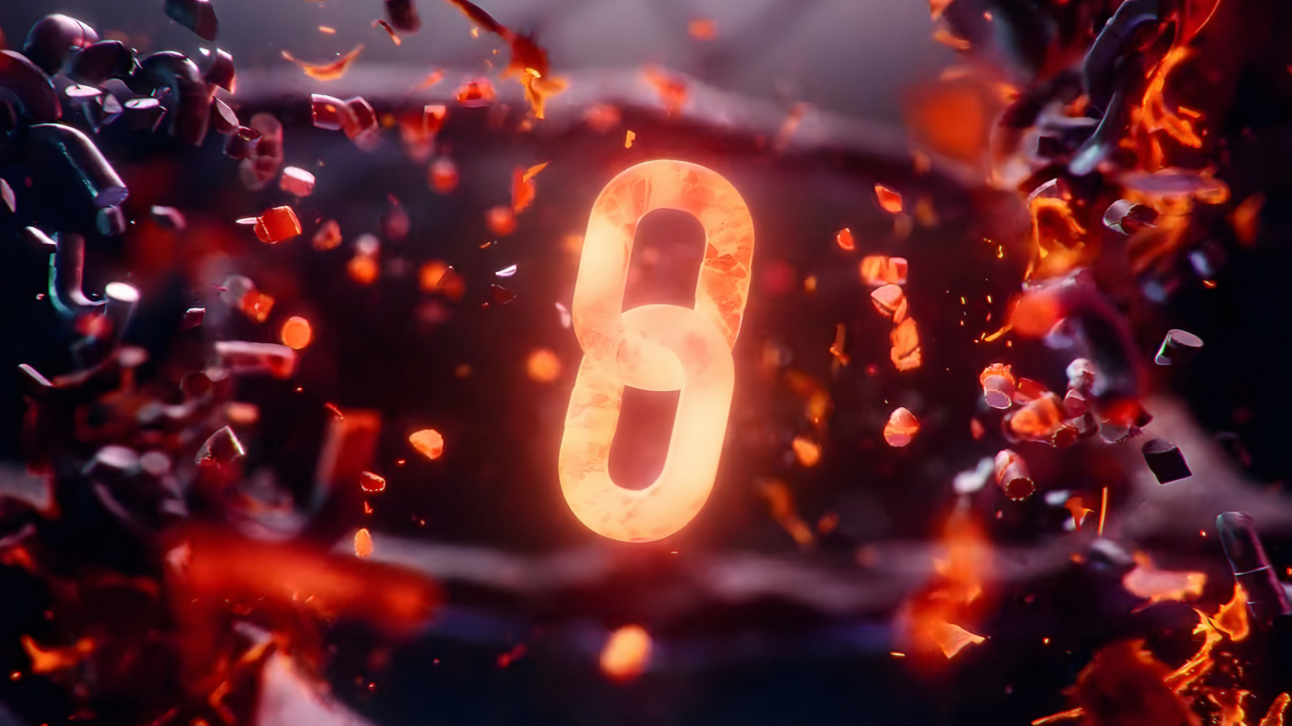 Download wallpaper 2560x1440 tekken 8, game, logo, dual wide 16:9 2560x1440 HD background, 28508