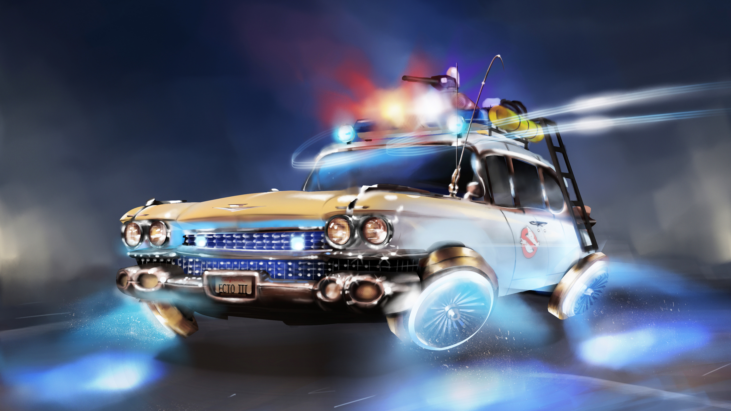 Ecto III Ghostbusters 1440P Resolution HD 4k Wallpaper, Image, Background, Photo and Picture