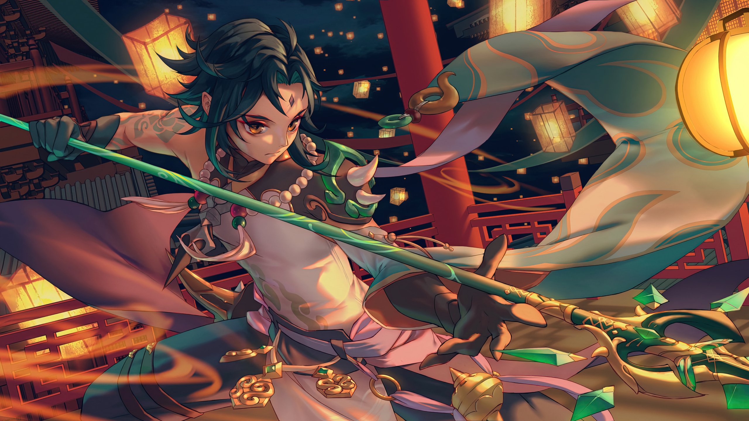 Xiao from Genshin Impact Wallpaper 4k Ultra HD