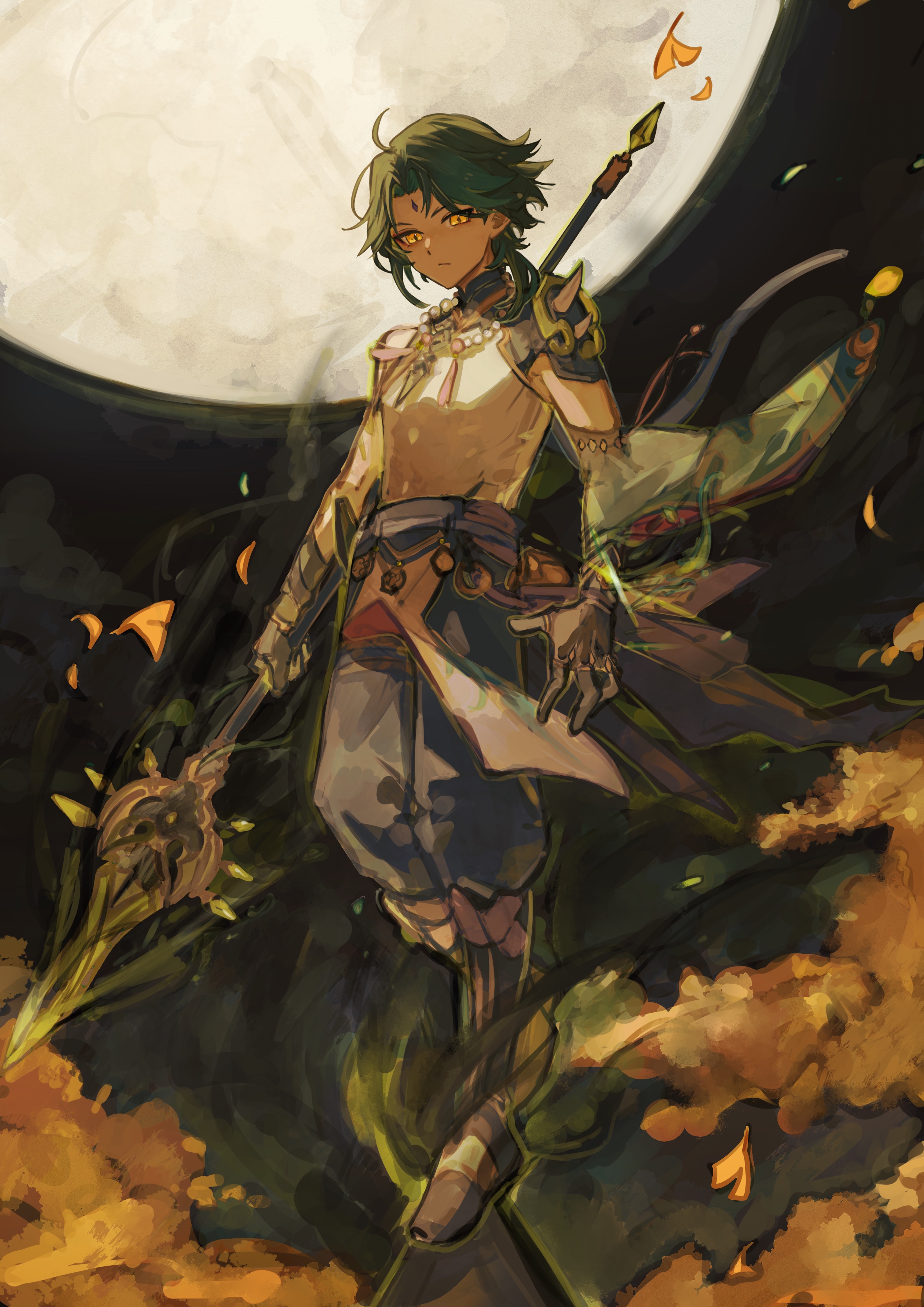 Xiao (Genshin Impact), Wallpaper