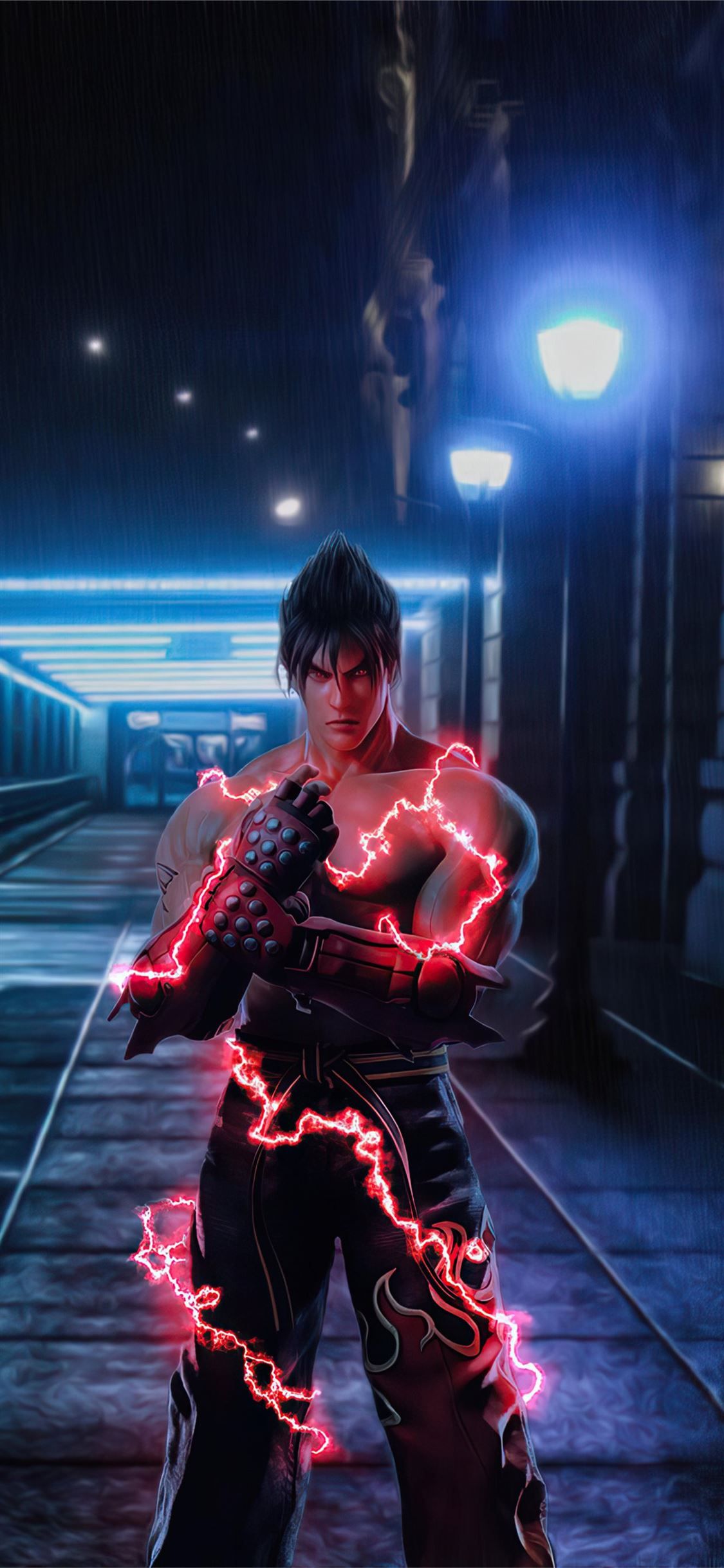 tekken 7 jin kazama iPhone X Wallpaper