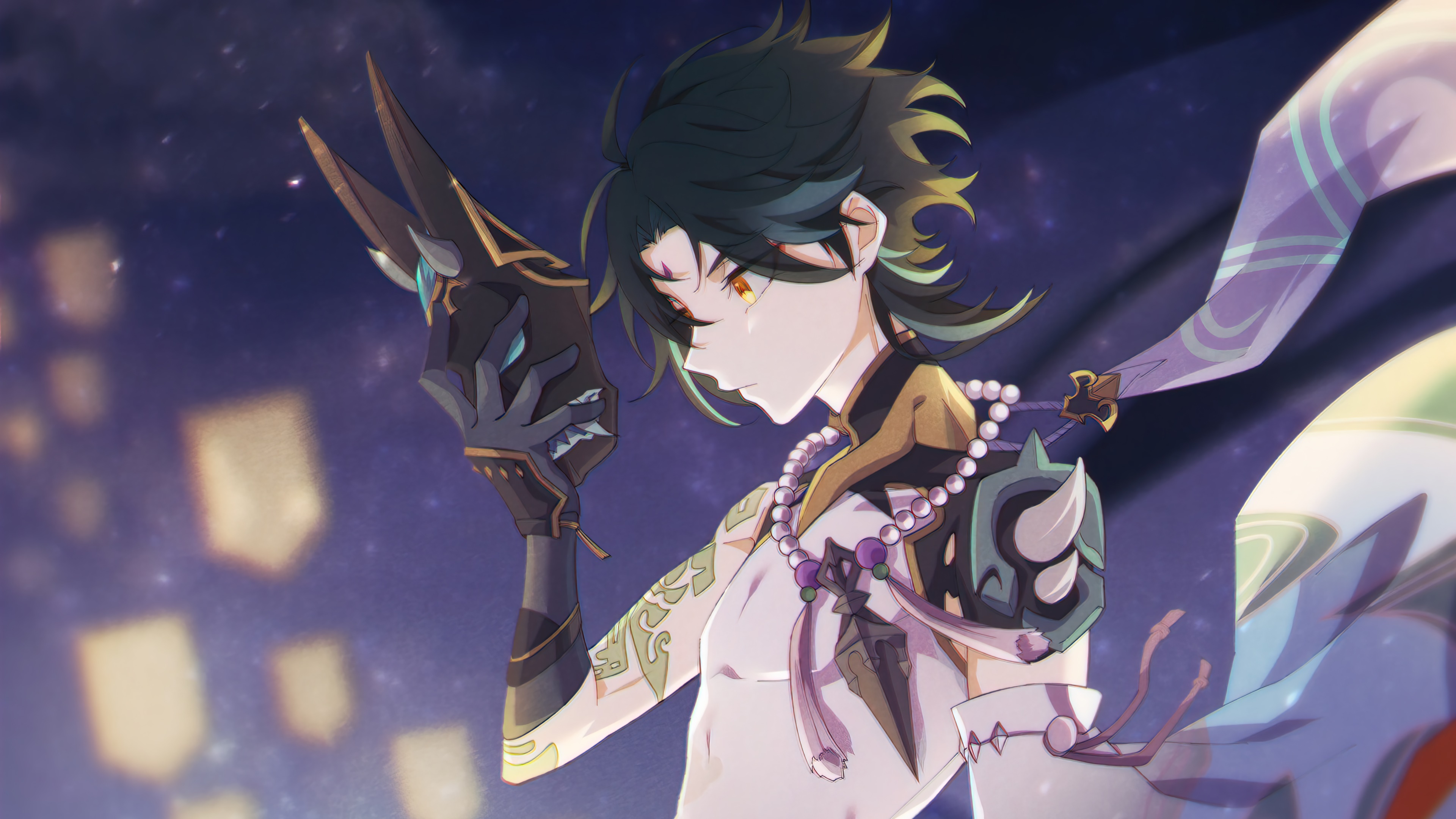 xiao, genshin impact, game, art, 4k, pc Gallery HD Wallpaper