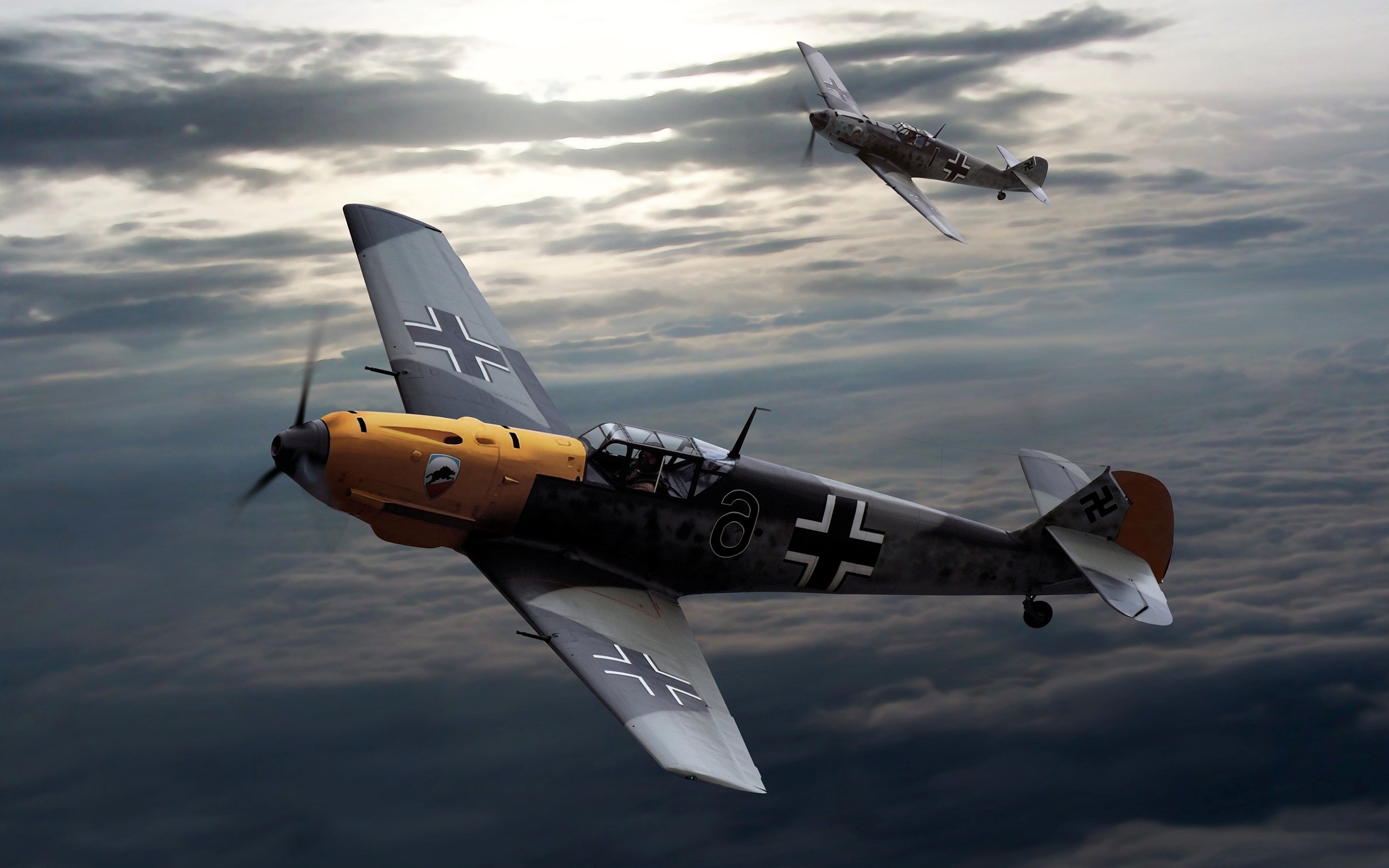messerschmitt messerschmitt bf 109 luftwaffe artwork military aircraft world war ii germany wallpaper
