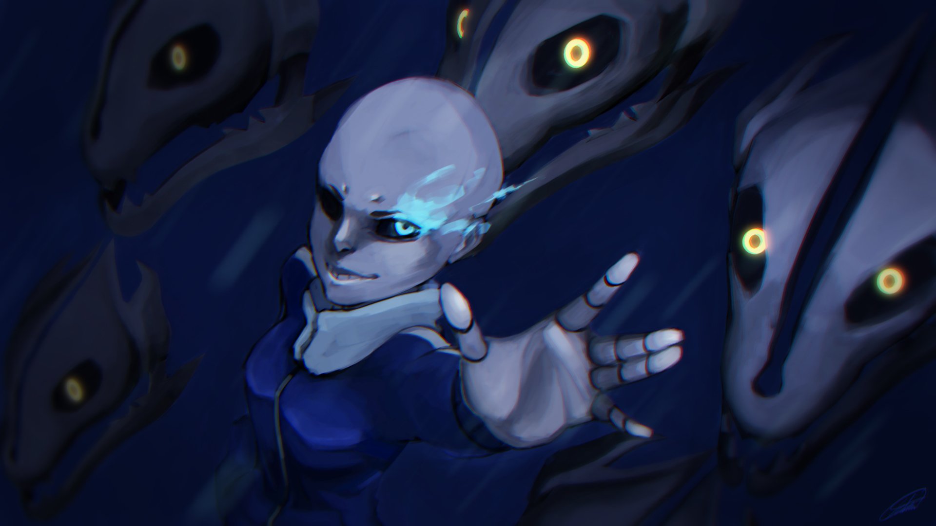 Nightmare Mode Sans Wallpapers - Wallpaper Cave