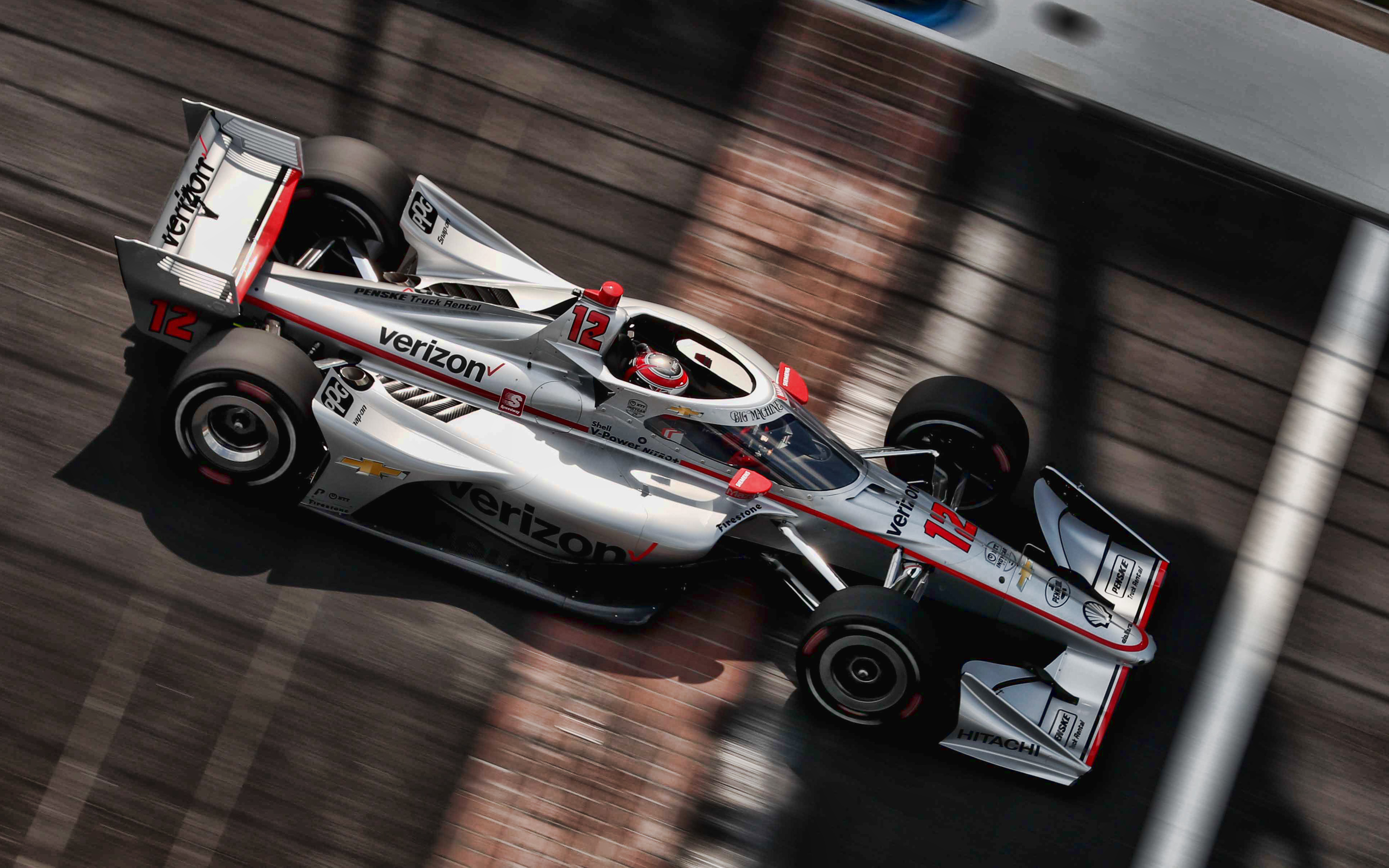 Download wallpaper IndyCar Series, Dallara DW Team Penske, Will Power, Australian racer, American racing for desktop with resolution 2880x1800. High Quality HD picture wallpaper