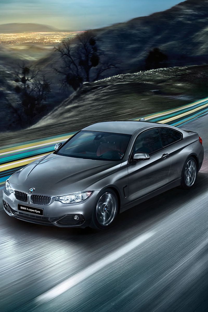 Download Wallpaper 800x1200 Bmw, 4 Series, F32, Movement, Road Iphone 4s 4 For Parallax HD Background