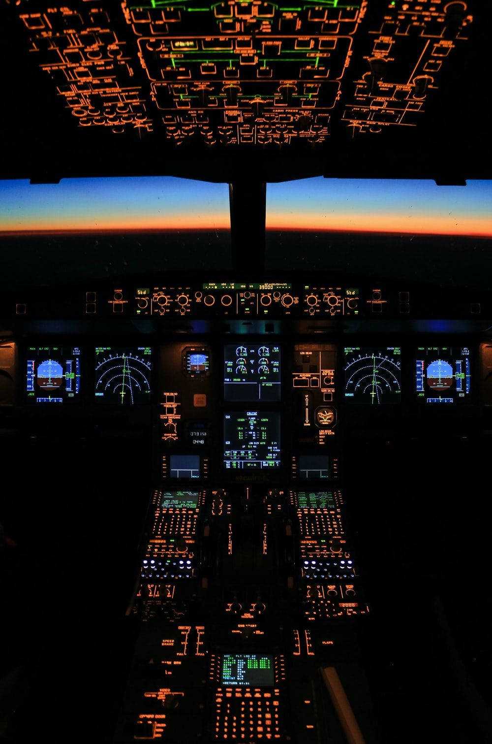 Download Control System Of A Flying Jet iPhone Wallpaper