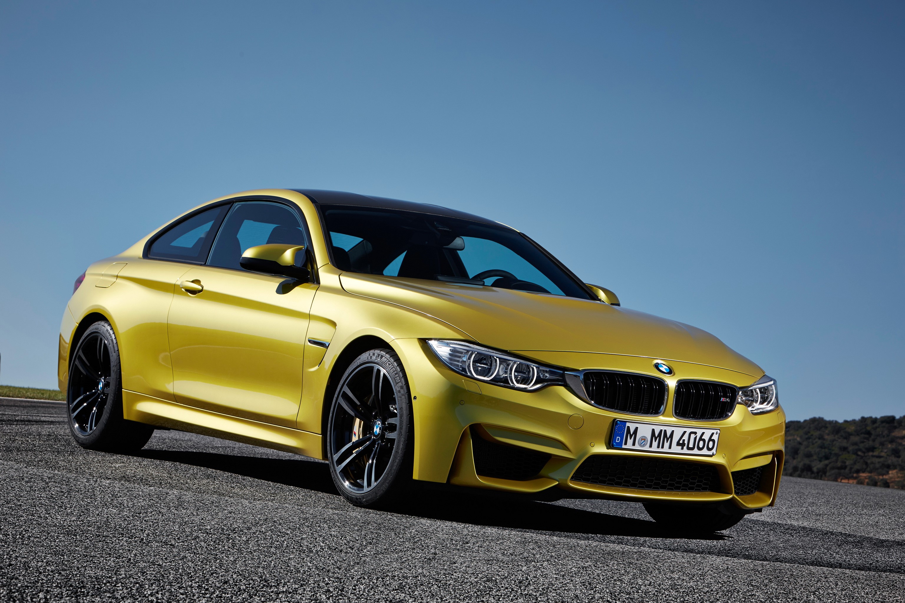 2014 M4 F32, BMW, Yellow Gallery HD Wallpaper