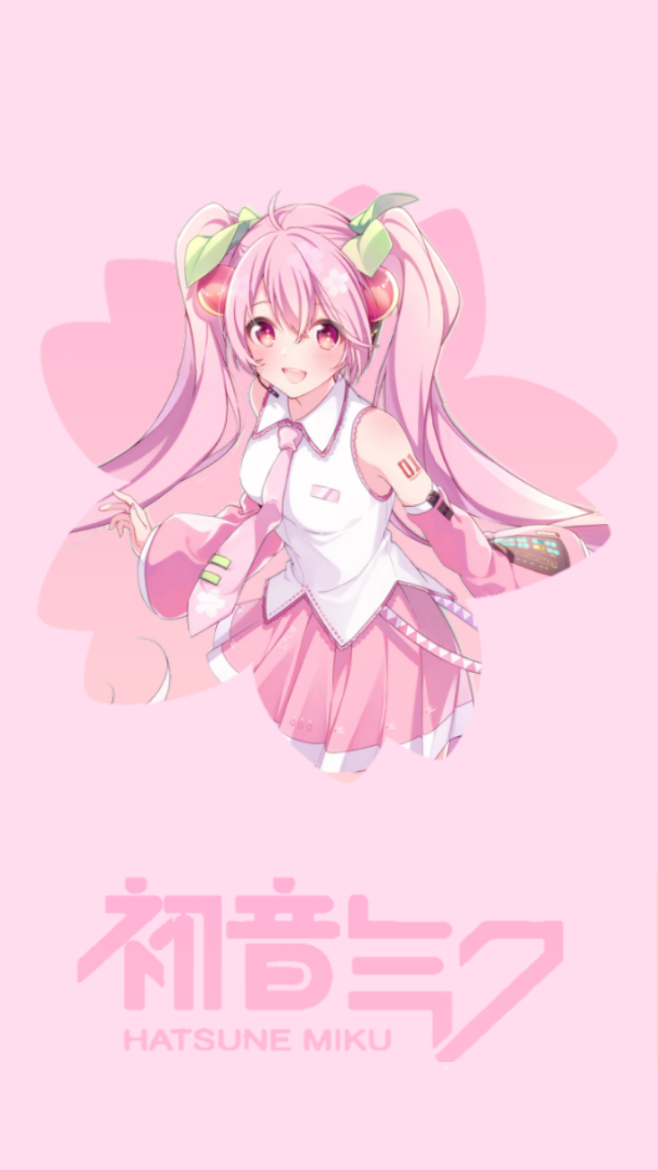 Sakura Hatsune Miku Wallpaper