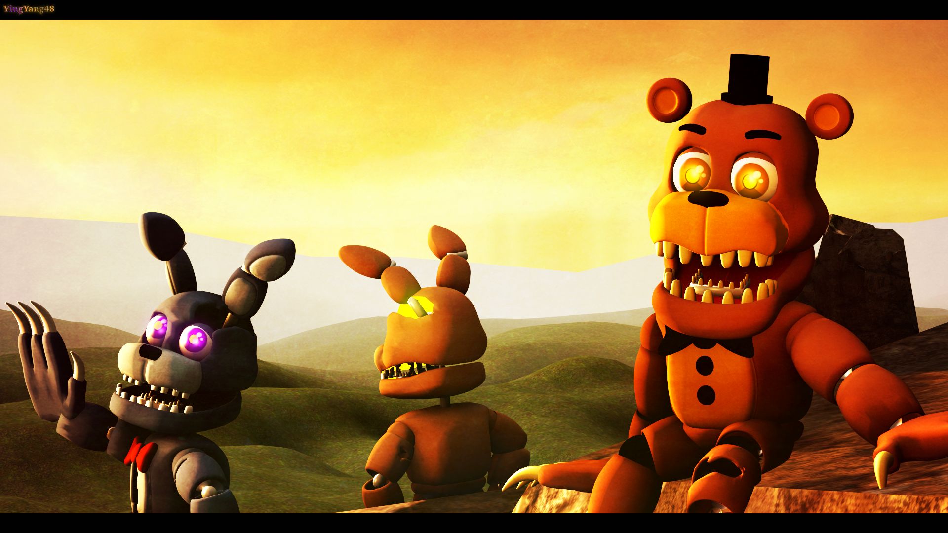 Download Fnaf World wallpaper for mobile phone, free Fnaf World HD picture