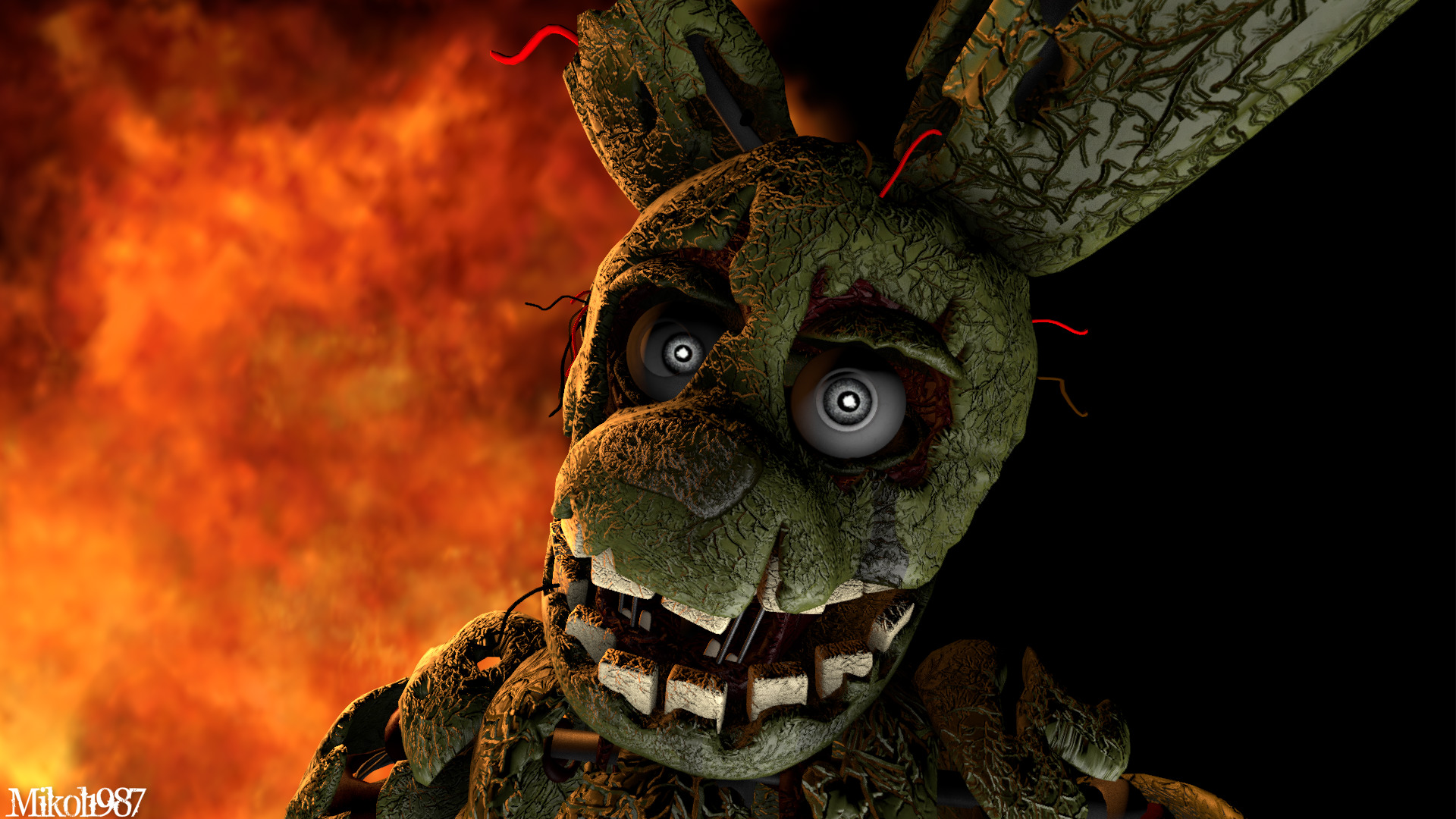 HD desktop wallpaper: Video Game, Five Nights At Freddy's, Five Nights At Freddy's 3, Springtrap (Five Nights At Freddy's) download free picture