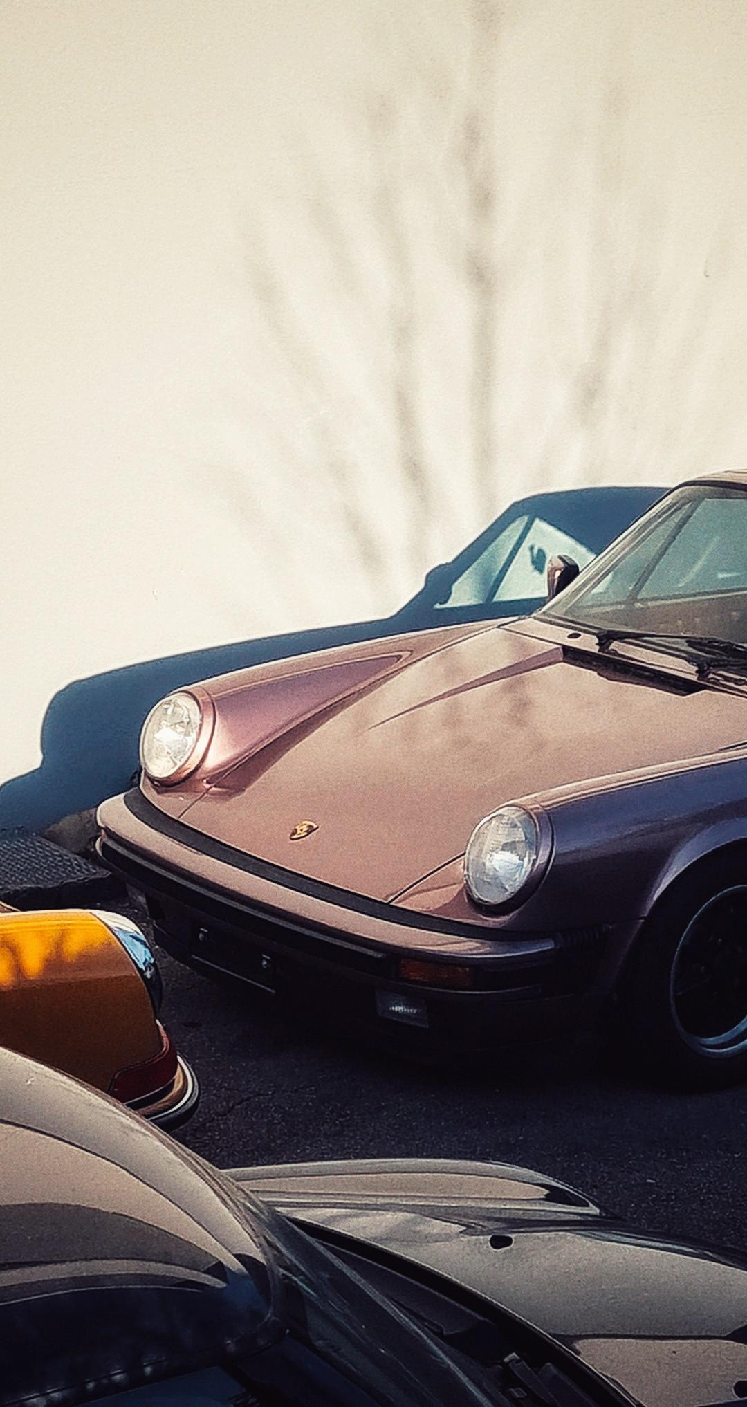 Old Porsches and Golden Hour