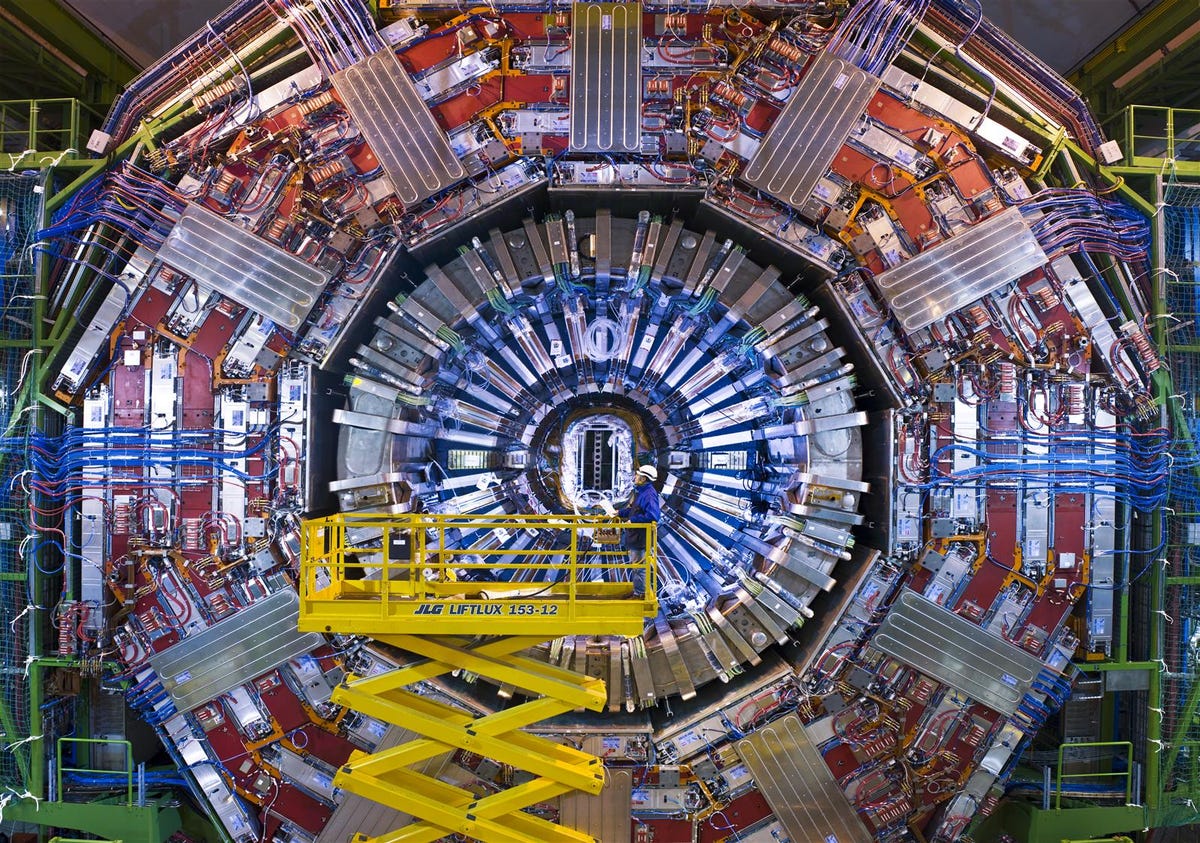 Inside the Large Hadron Collider (photos)