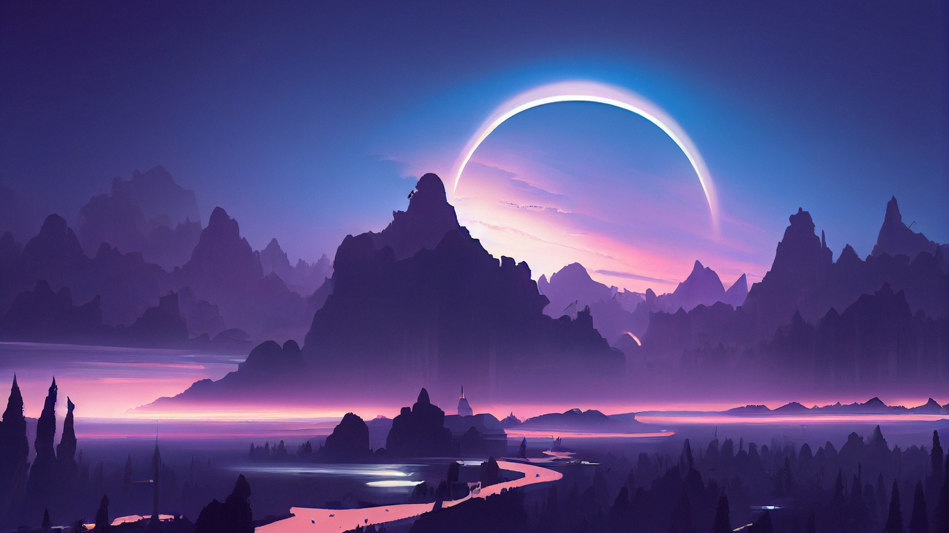 Illustrator Planet Ai Art 4k 1366x768 Resolution HD 4k Wallpaper, Image, Background, Photo and Picture